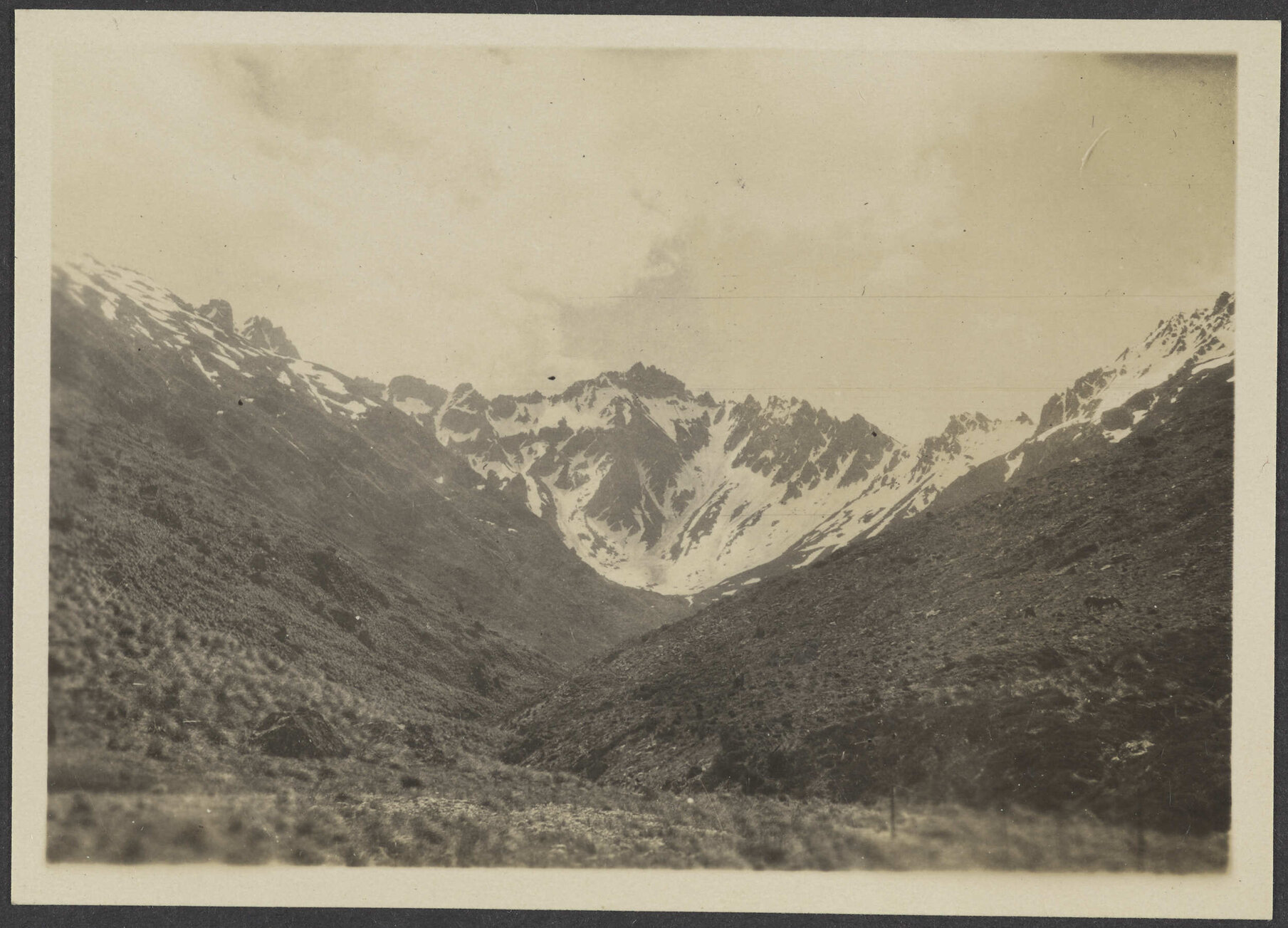 'Minaret Peaks 1927'