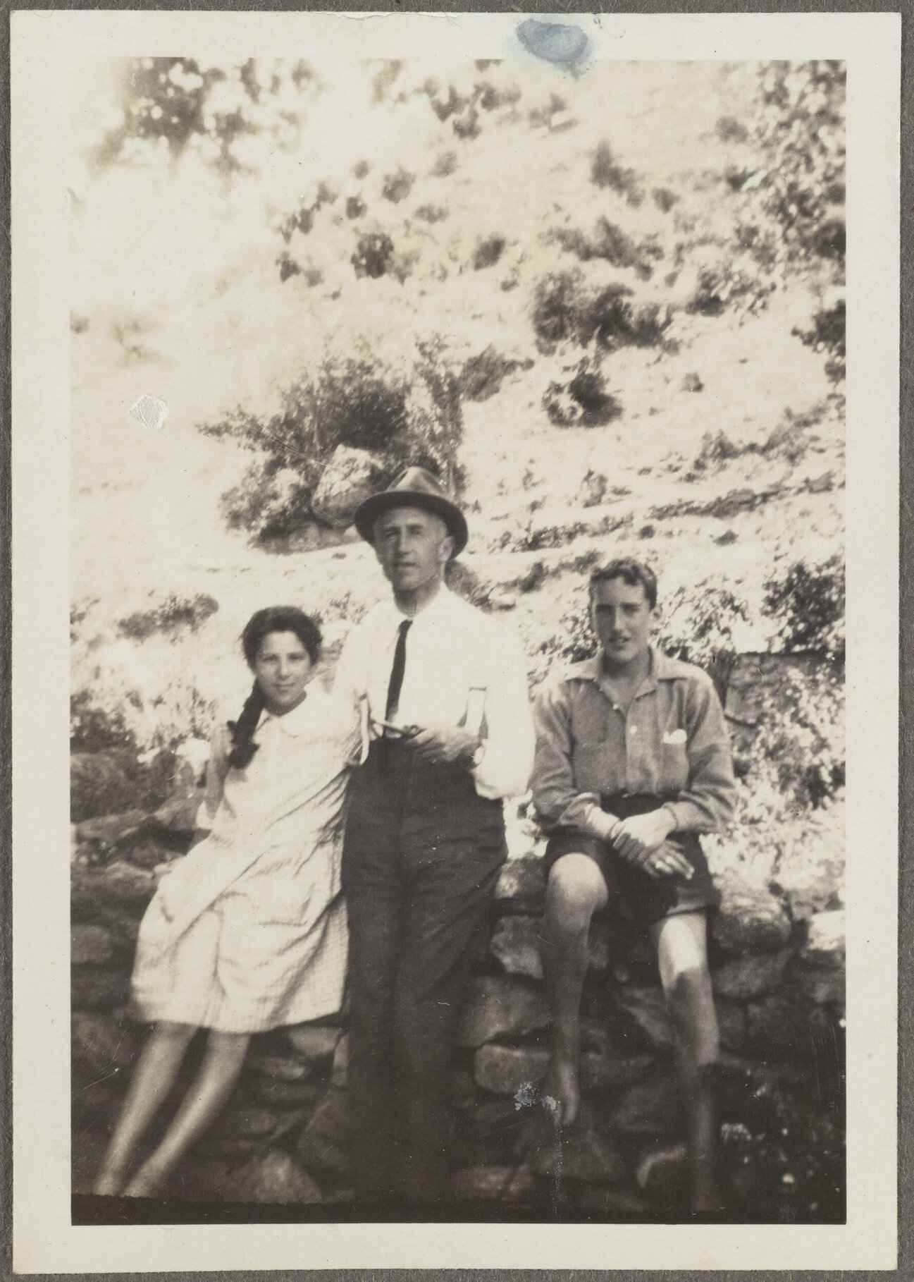 Lesley, Henry and Charles Brasch