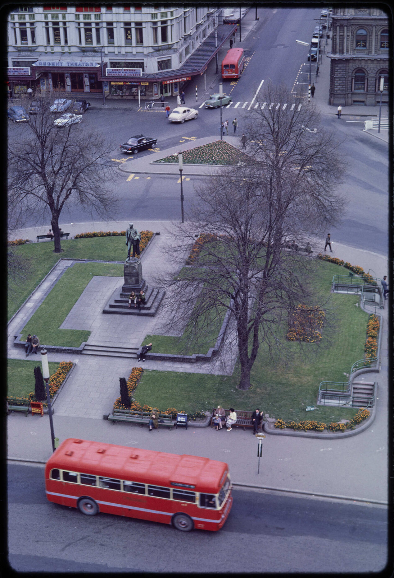 View over Square from Christchurch Cathedral tower
