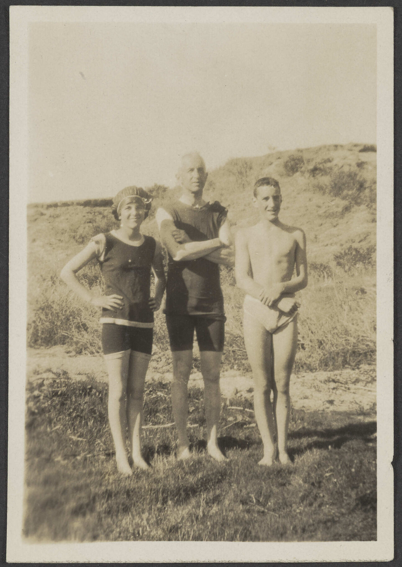 Lesley, Henry and Charles Brasch