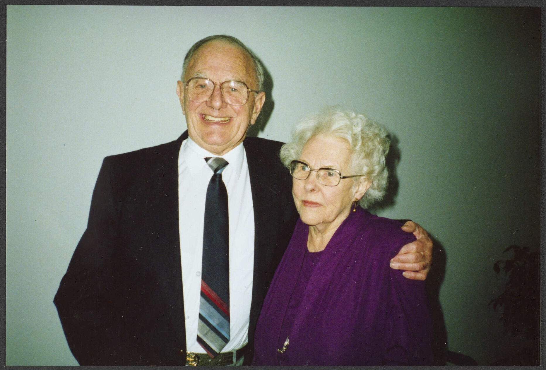 Sir John and Lady Enid Walsh