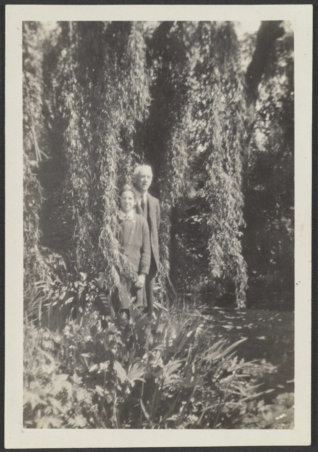 Henry and Lesley Brasch standing among trees
