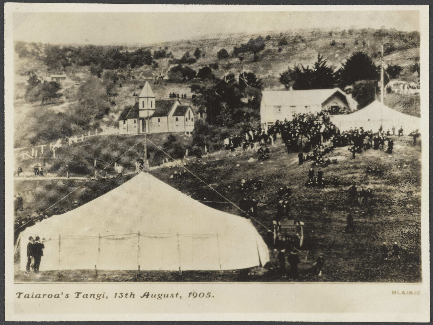 Taiaroa's Tangi, 13th August, 1905