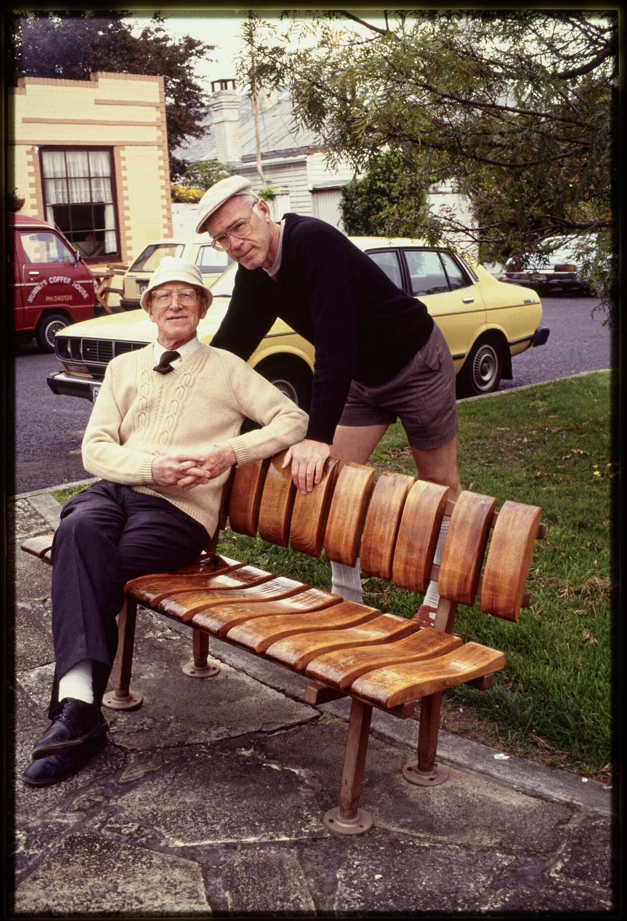 Clarke and Murray Hanan in Hobart