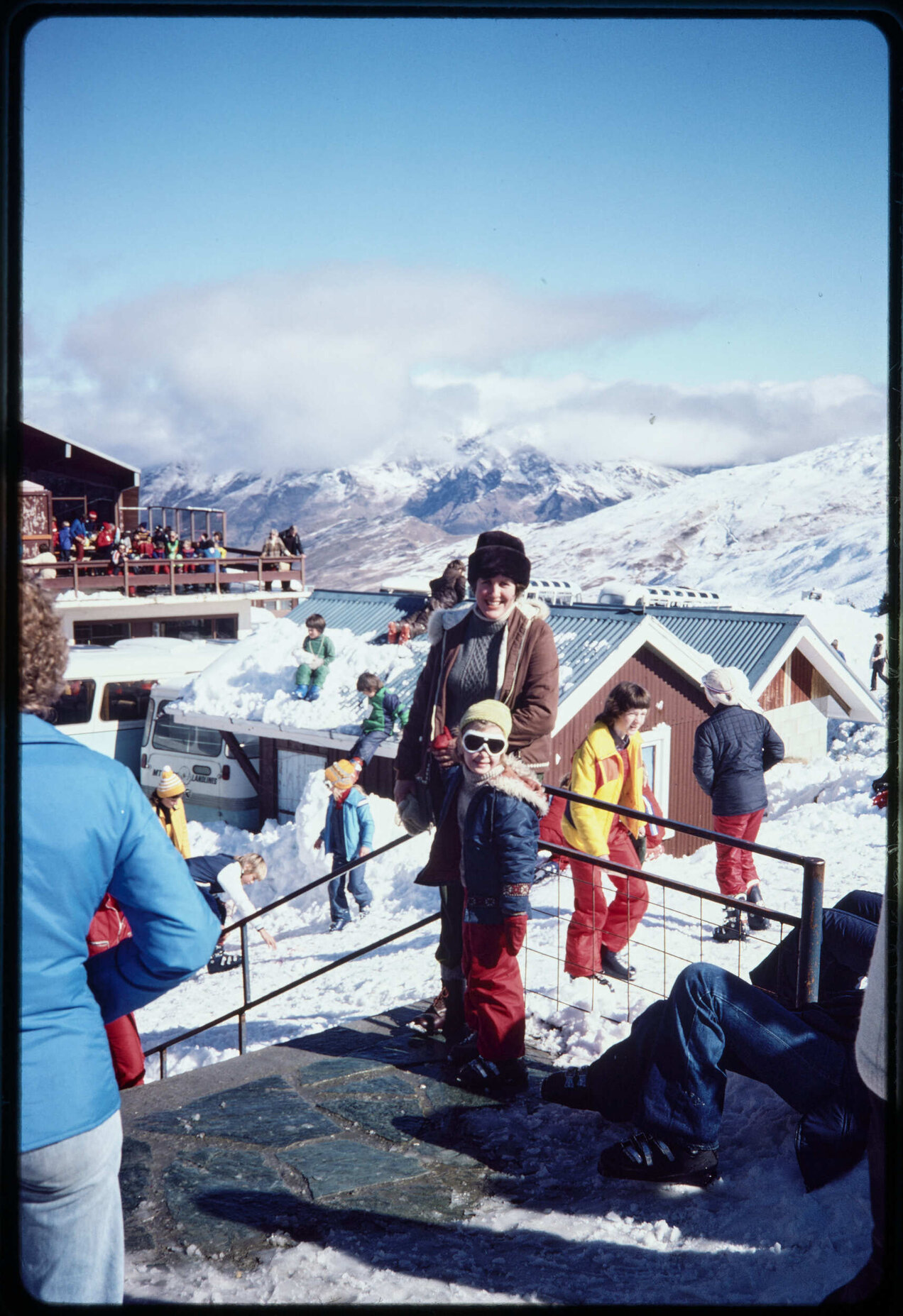 Elizabeth and Judith Hanan at Coronet Peak