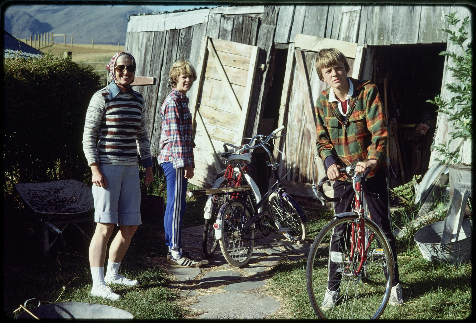 Lenore, Alison, and David