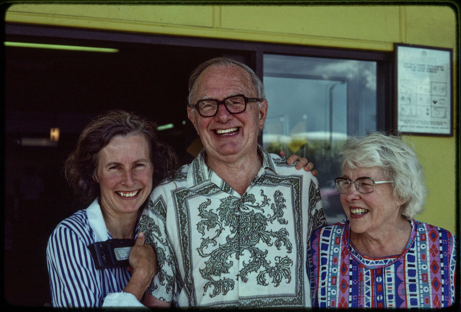 Jennifer Scott, Sir John Walsh, and Lady Enid Walsh