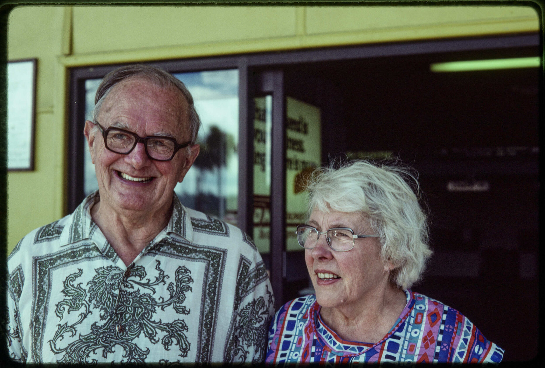 Sir John and Lady Enid Walsh
