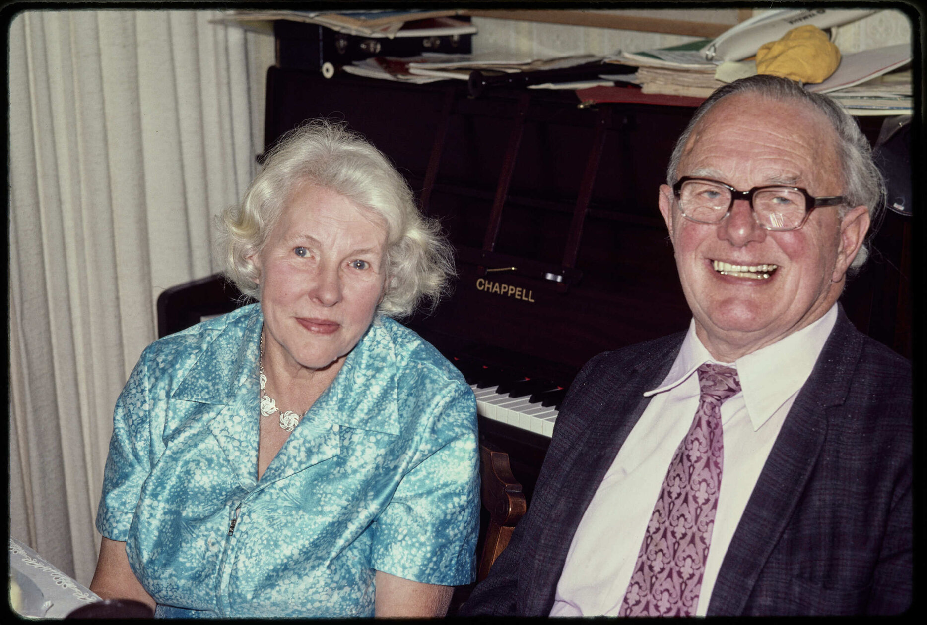 Lady Enid and Sir John Walsh