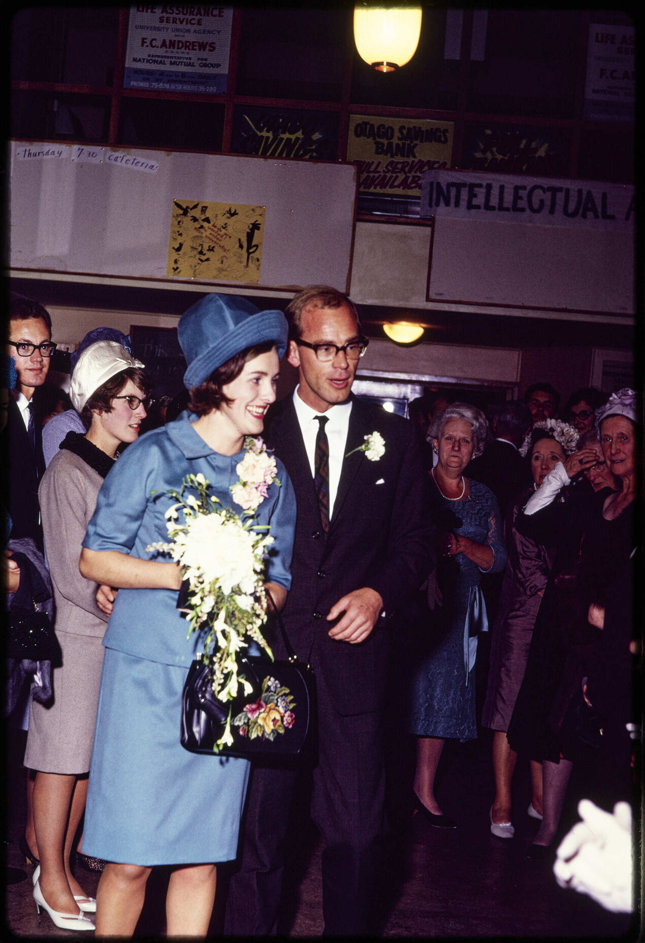 Elizabeth and Murray Hanan, after their wedding