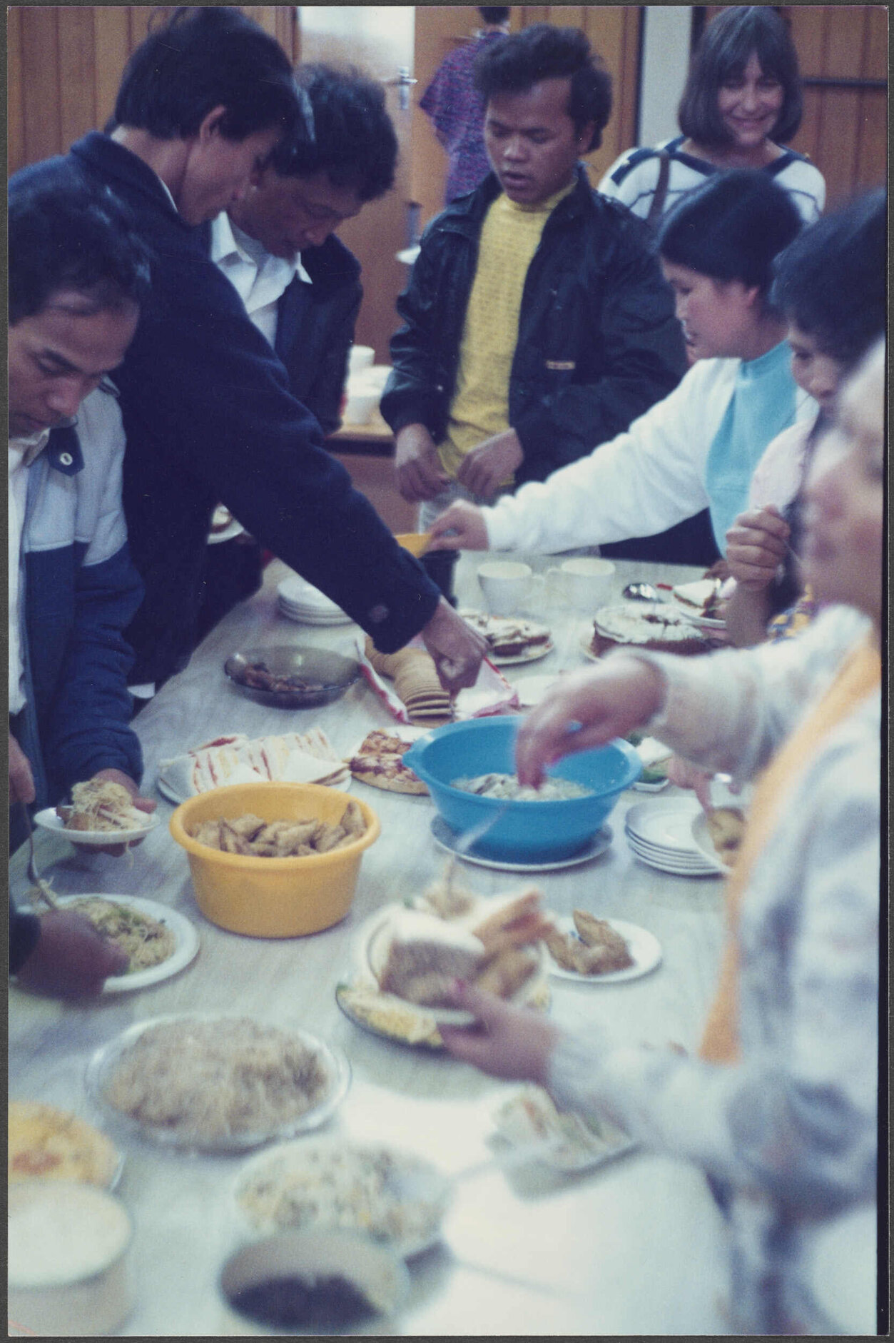 Shared meal at Brockville School