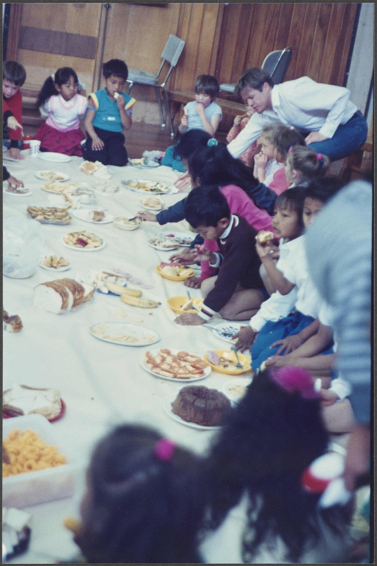 Shared meal at Brockville School