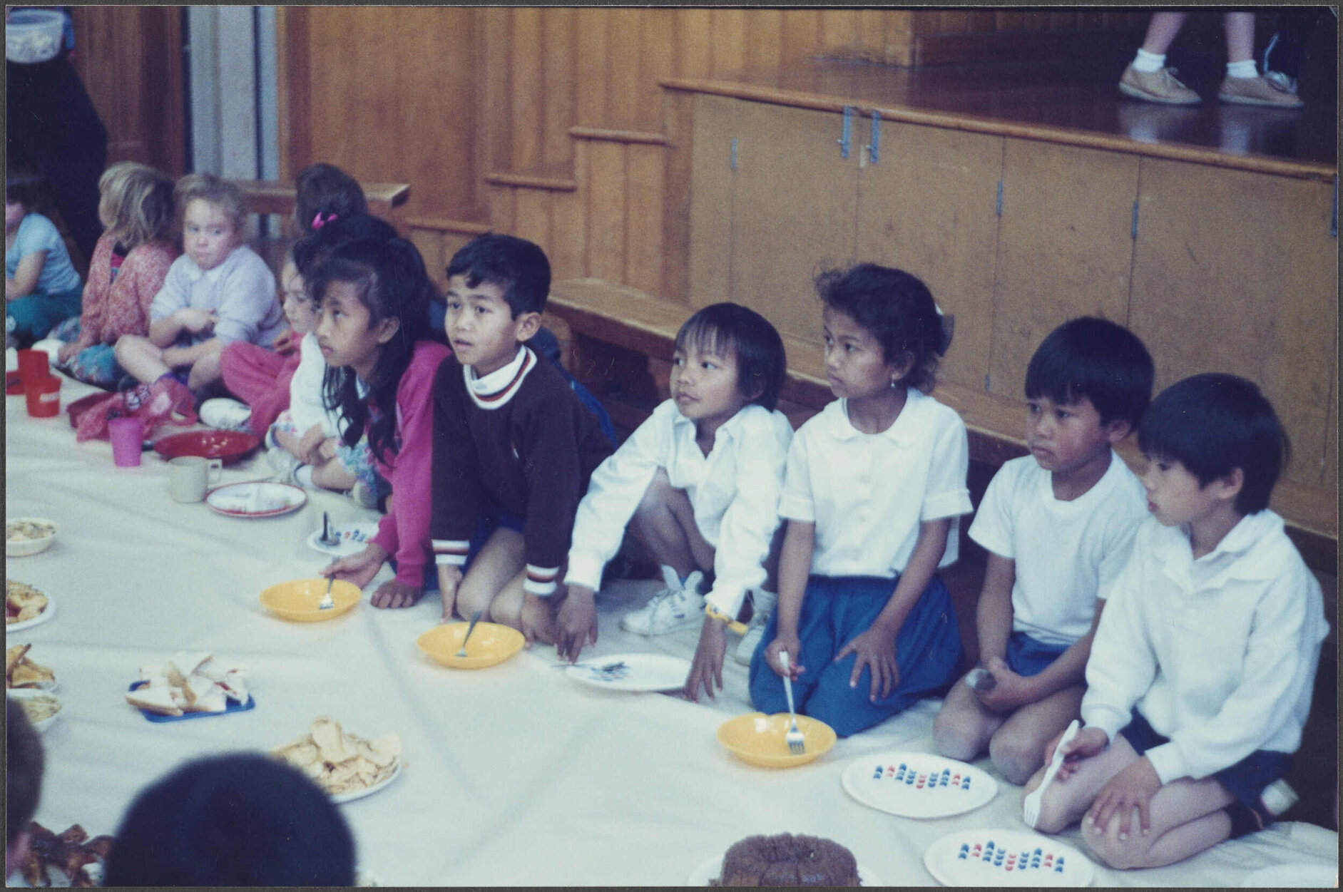 Shared meal at Brockville School
