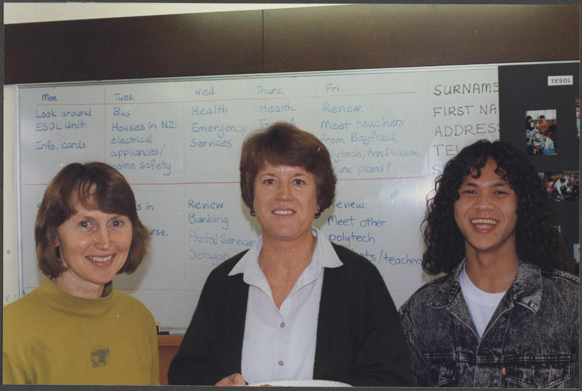 Barbara Johnston and two others