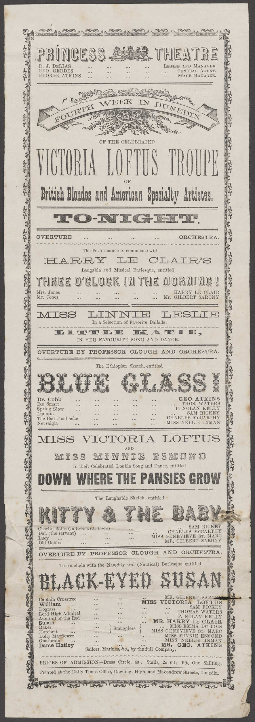 "Three O'Clock In The Morning!"