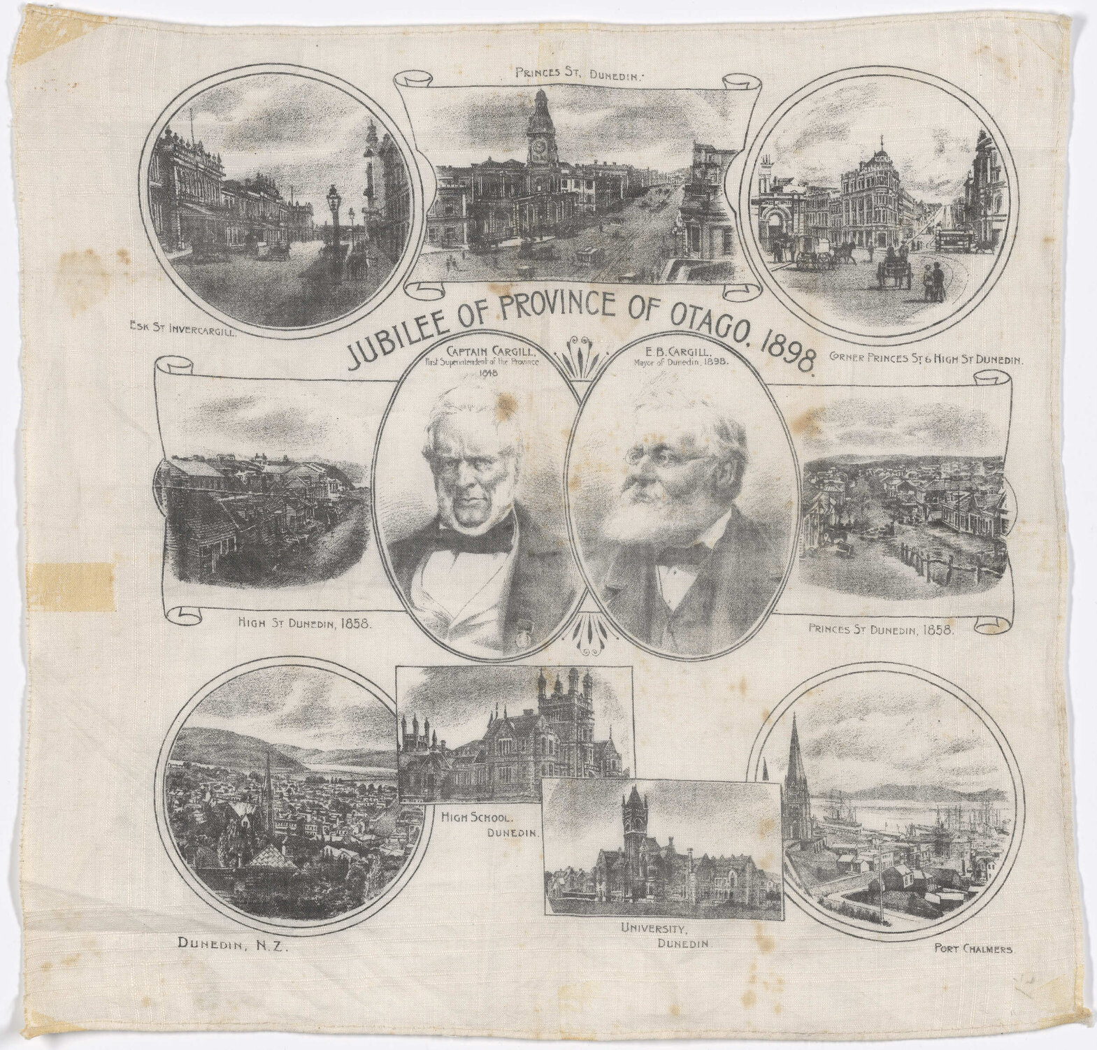 "Jubilee Of Province Of Otago. 1898."