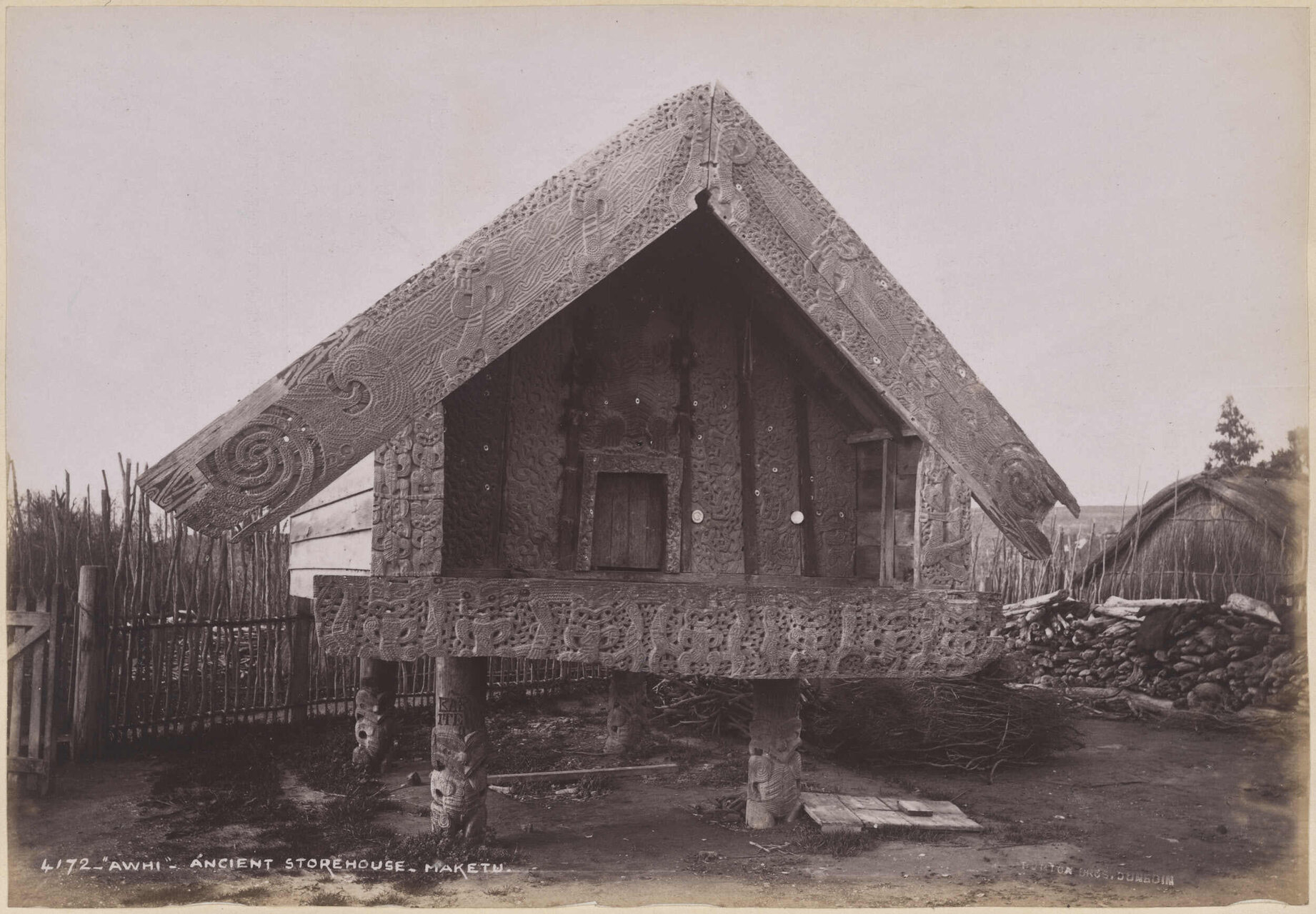 'Awhi', Ancient Storehouse,  Maketu
