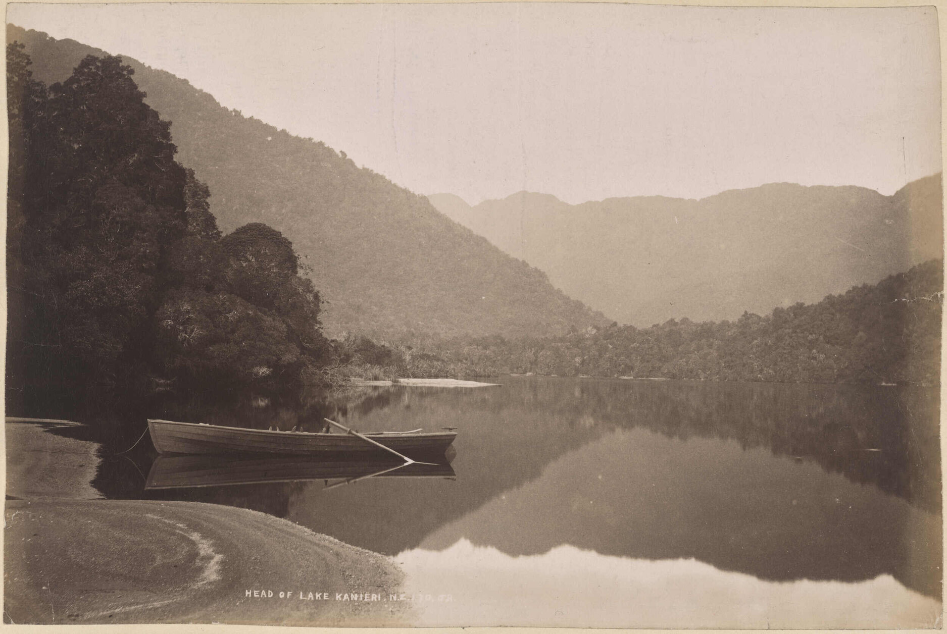 Head of Lake Kanieri, N.Z.