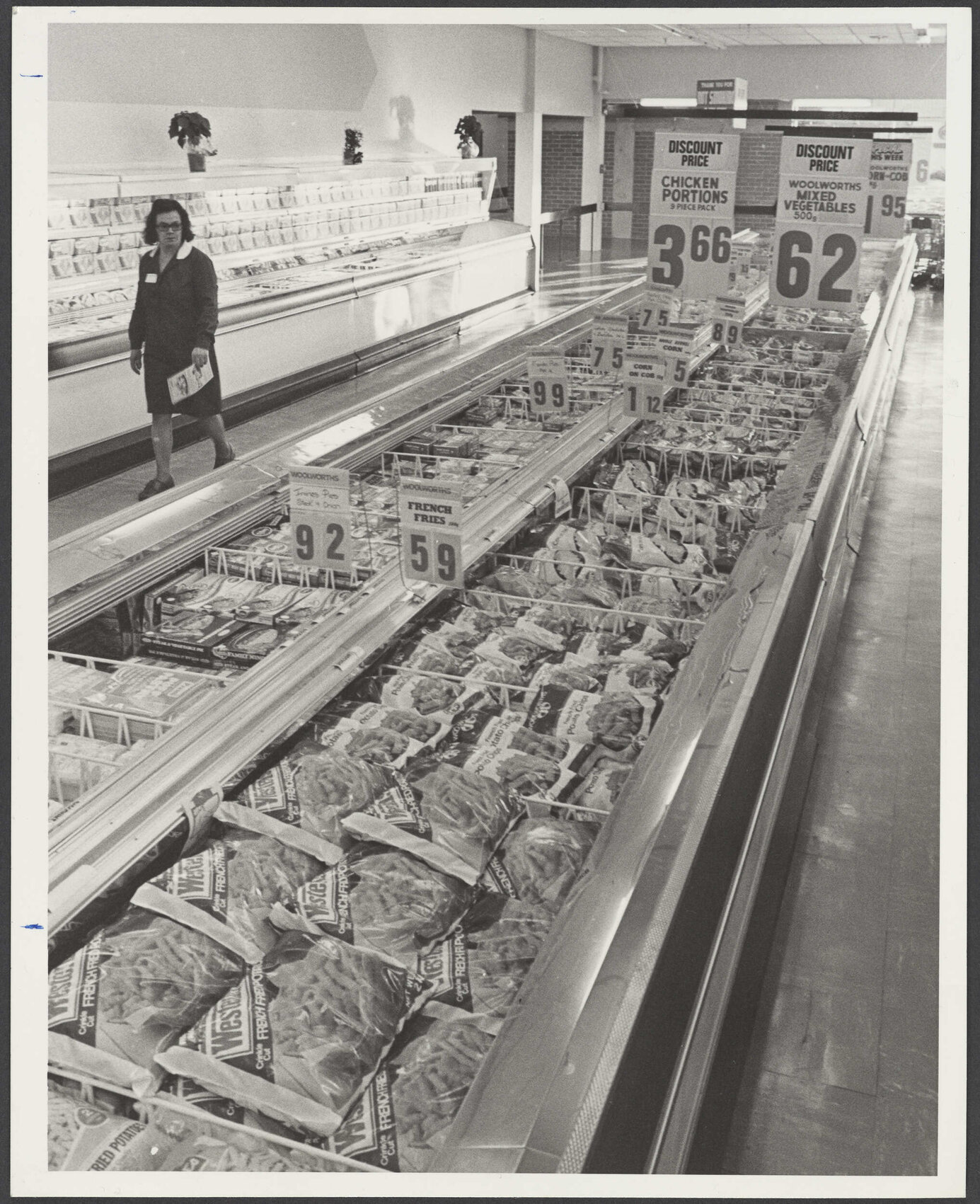 Frozen foods, Woolworths