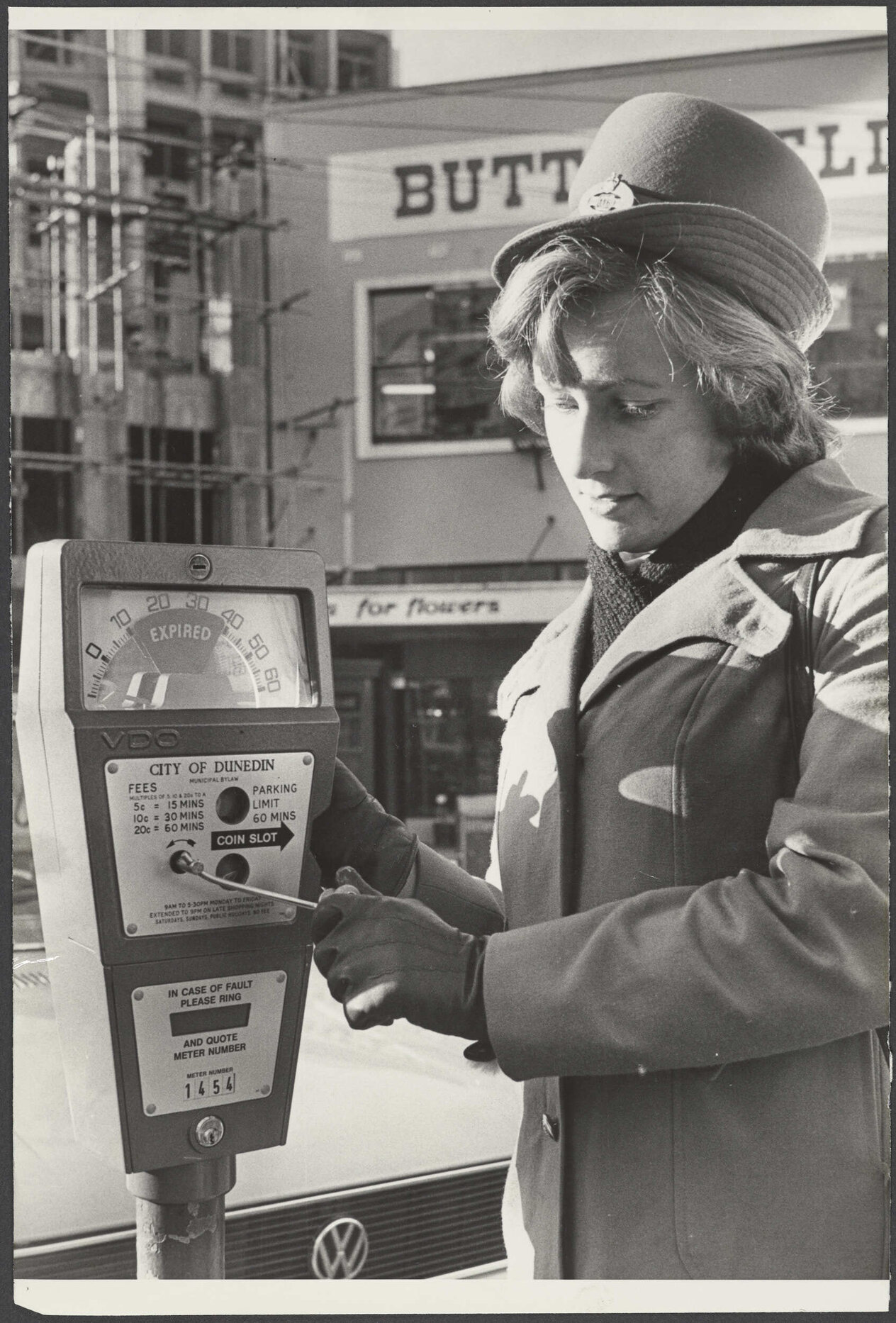 Meter maid, Dunedin City Council