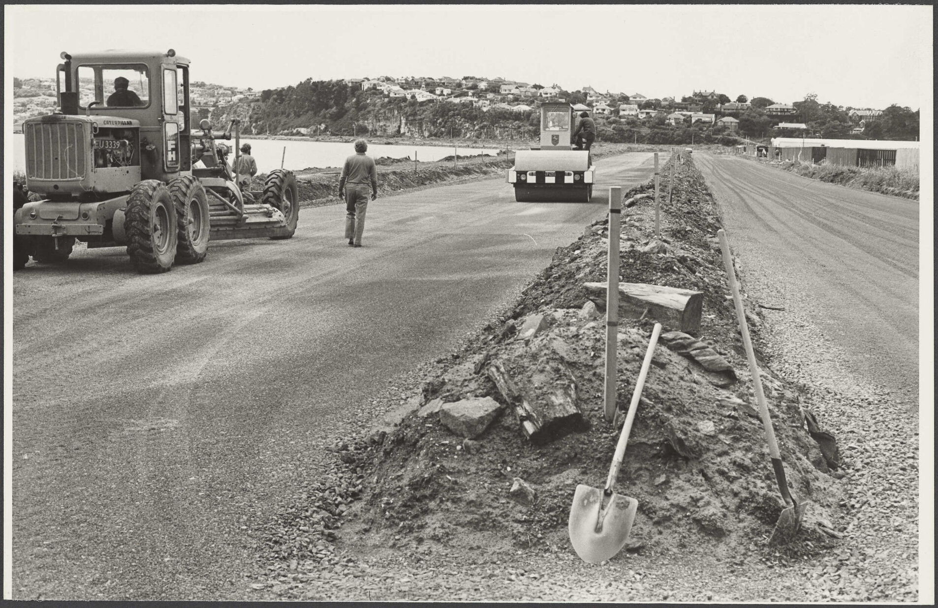 Portsmouth Drive under construction