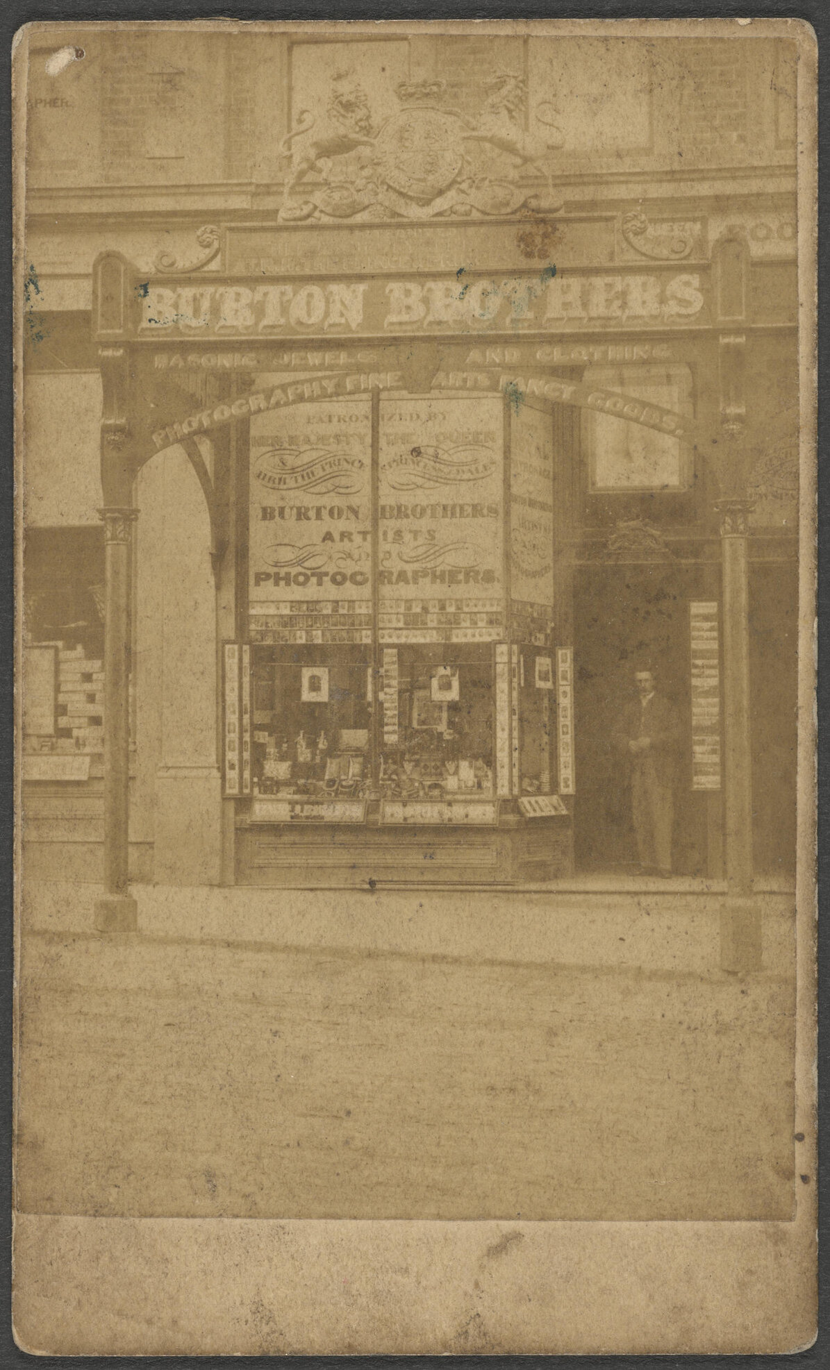Burton Brothers studio, Princes Street, Dunedin