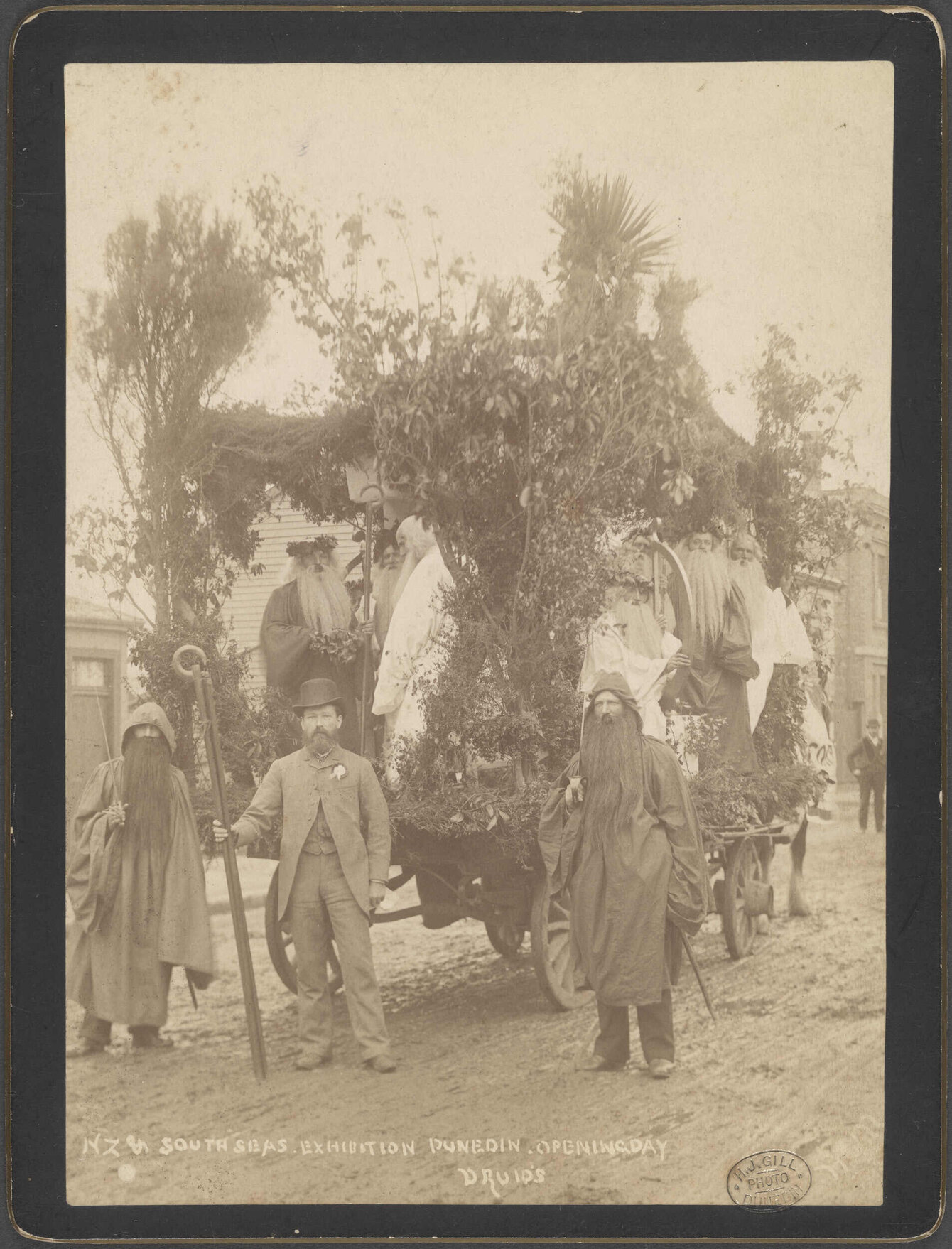 NZ &amp; South Seas Exhibition, Dunedin, Opening Day Druids