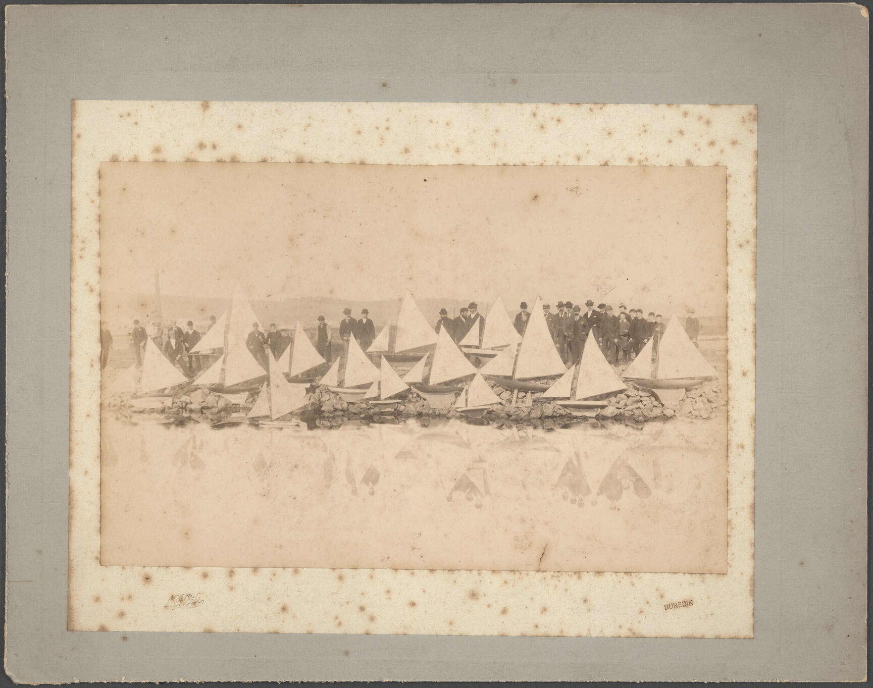 Model yachts, Pelichet Bay, Dunedin