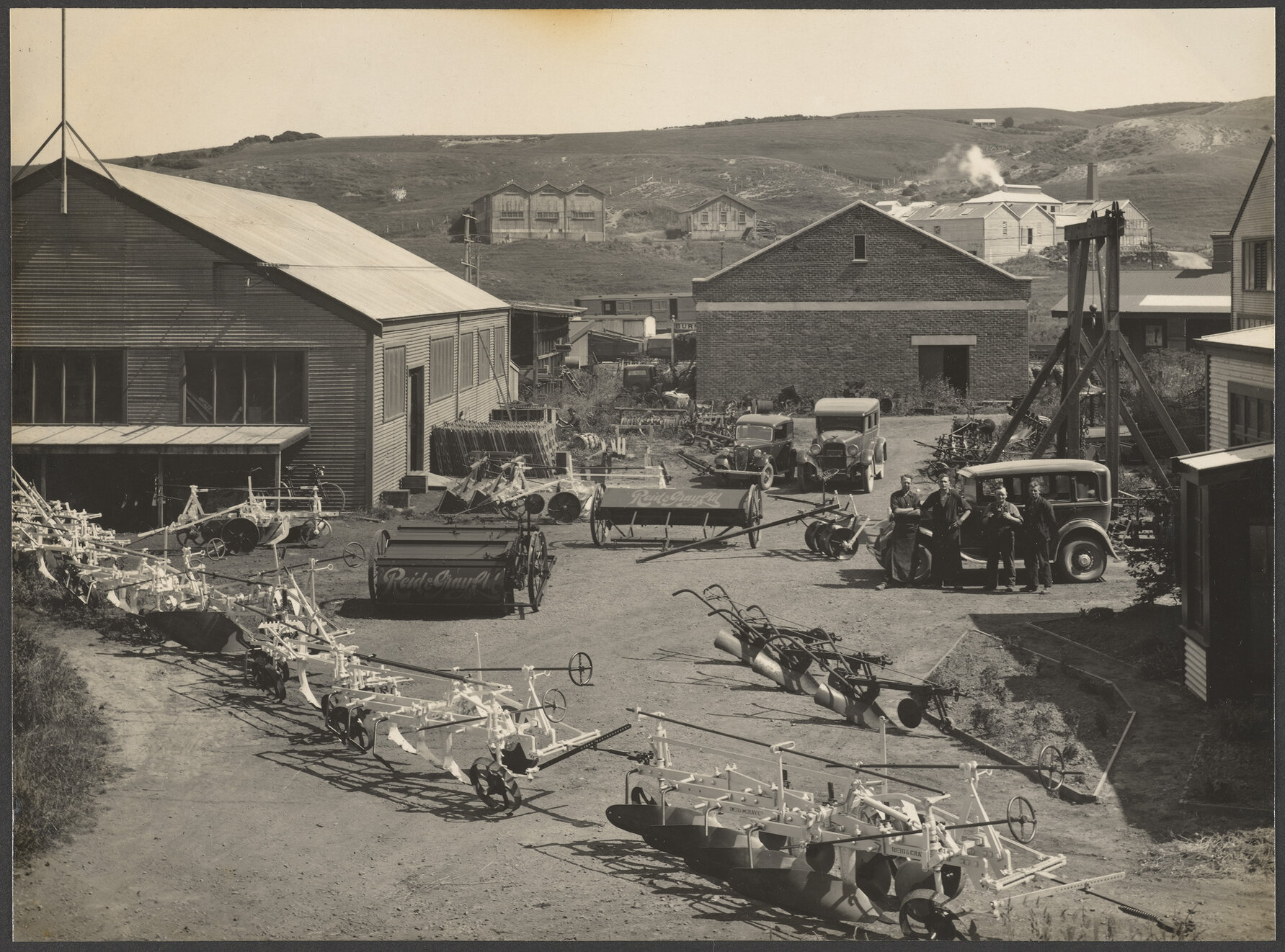 Ploughs and implements at Burnside