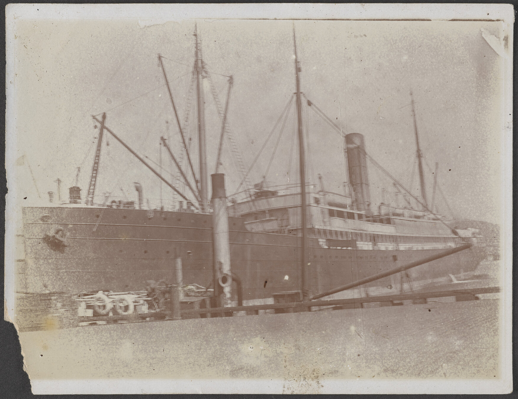 Unidentified ship