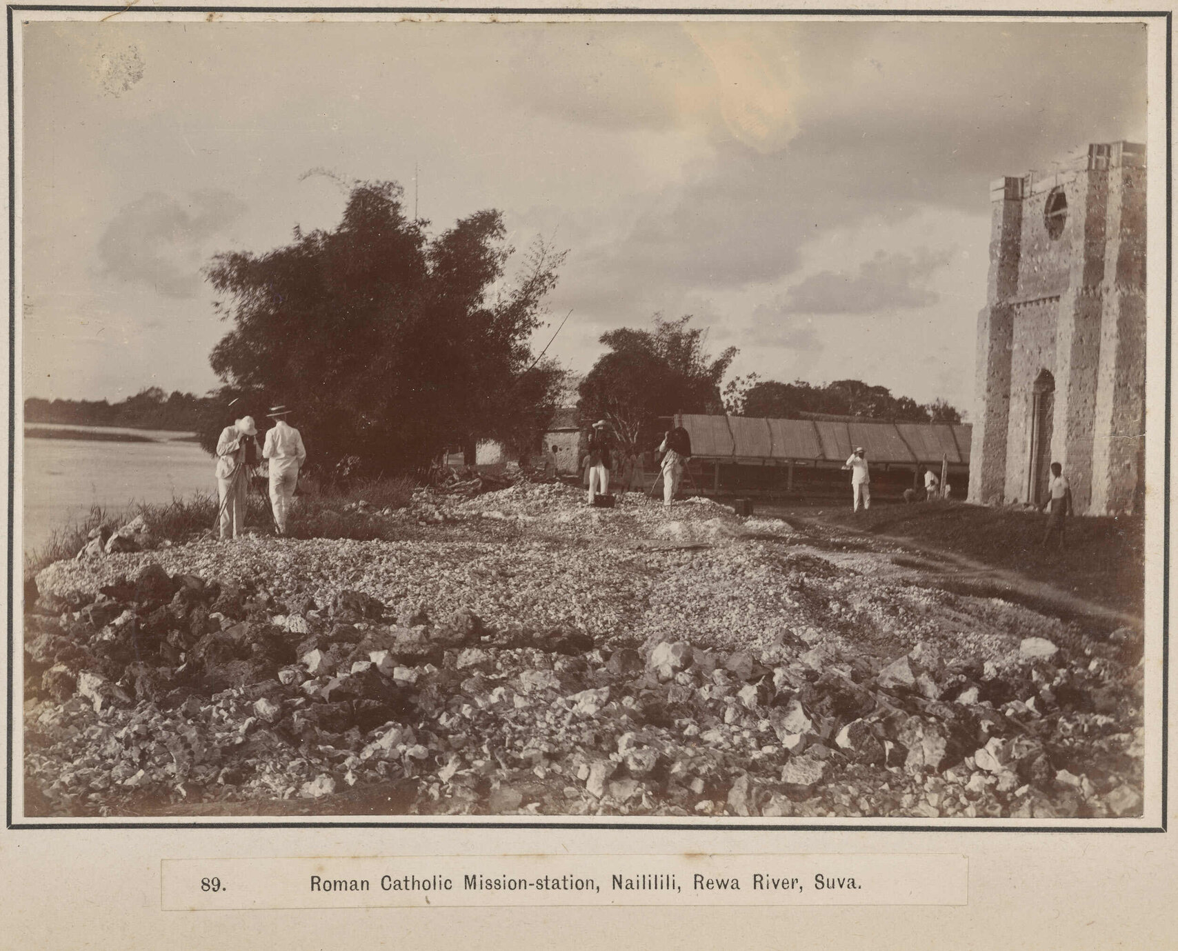 Roman Catholic Mission-station, Naililili, Rewa River, Suva