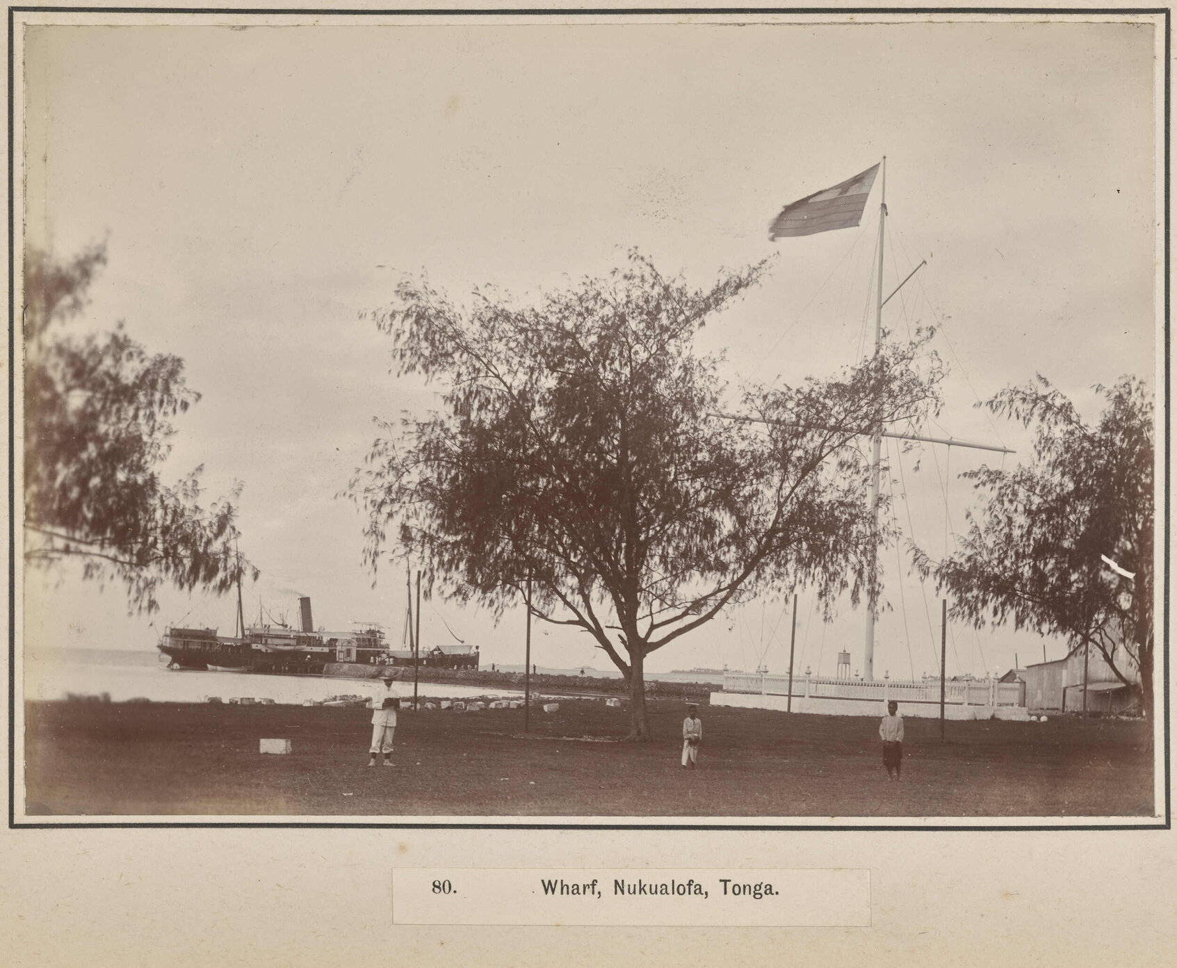 Wharf, Nukualofa, Tonga