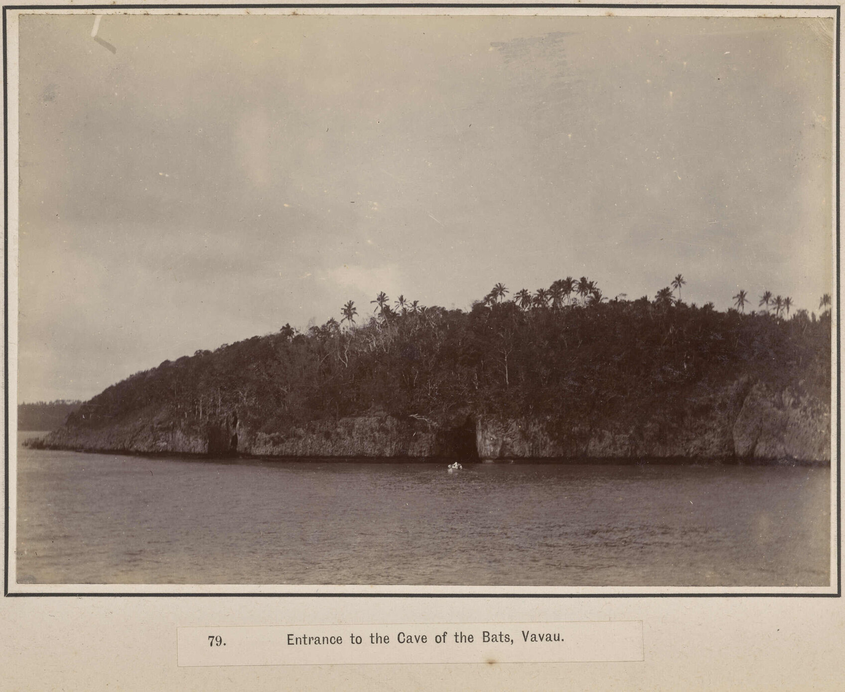 Entrance to the Cave of the Bats, Vavau