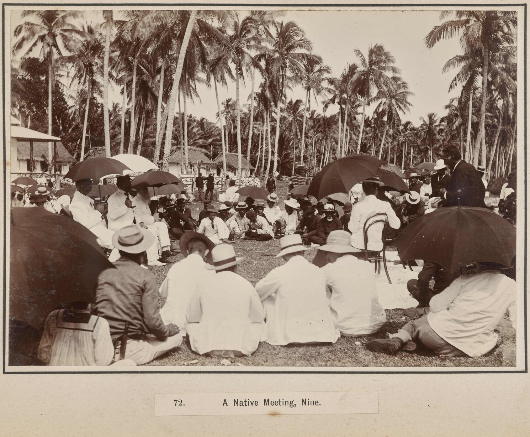 A Native Meeting, Niue