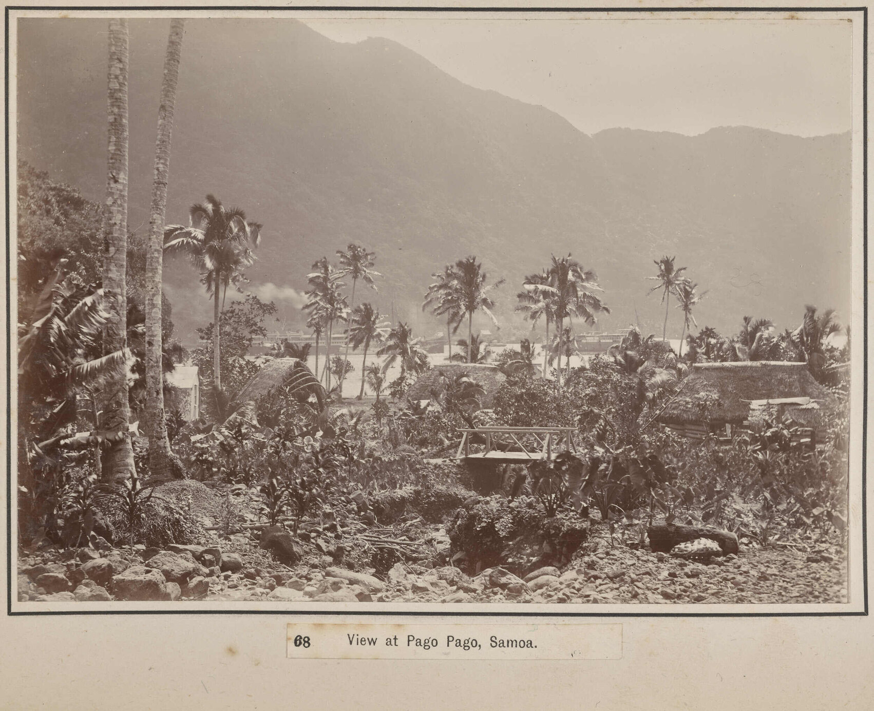 View at Pago Pago, Samoa