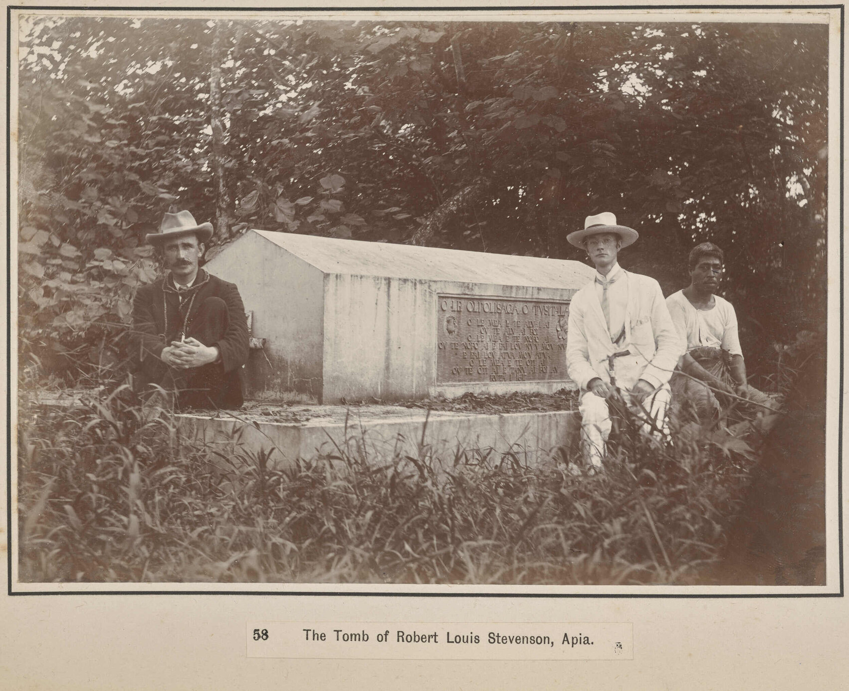 The Tomb of Robert Louis Stevenson, Apia