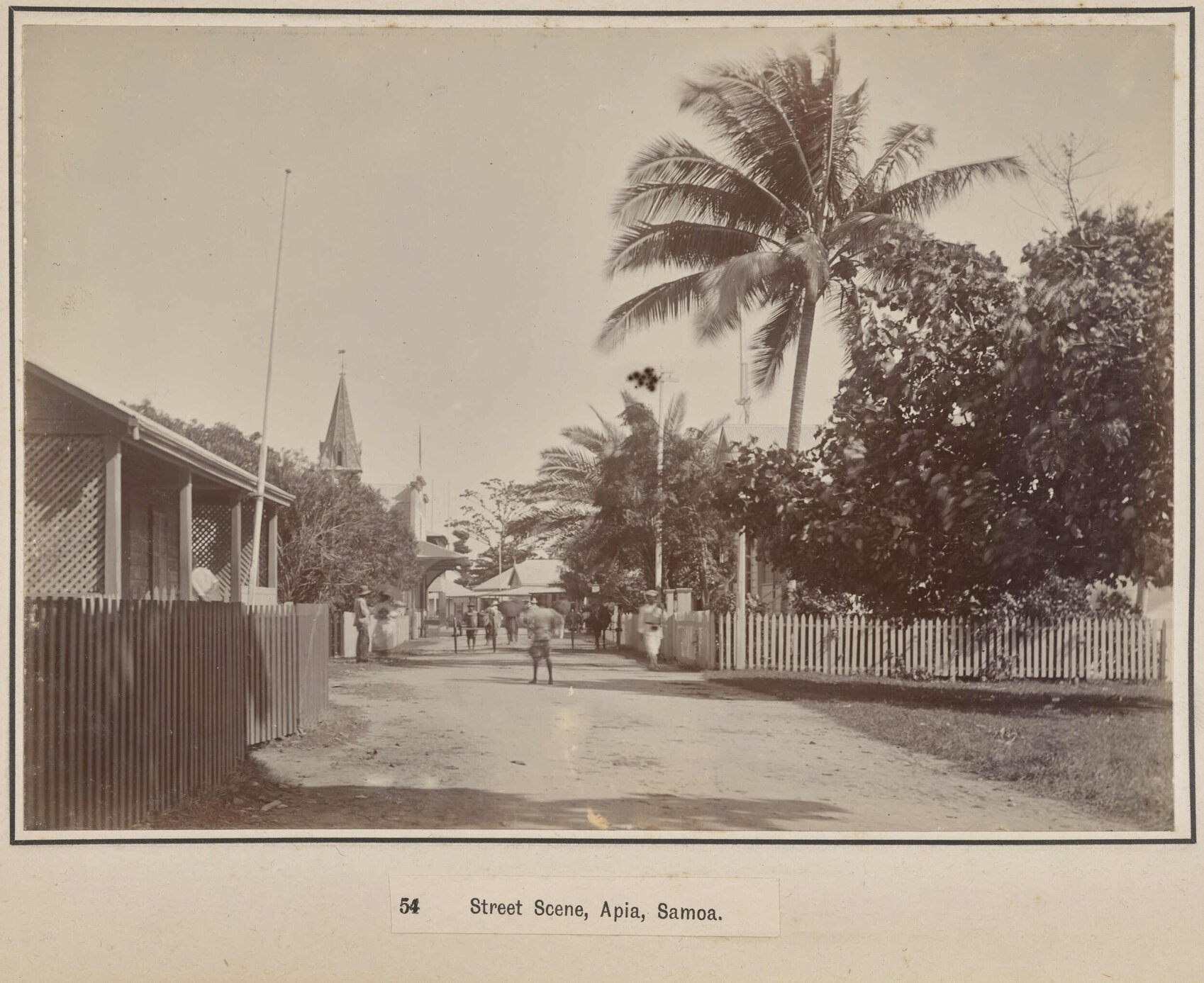 Street Scene, Apia, Samoa