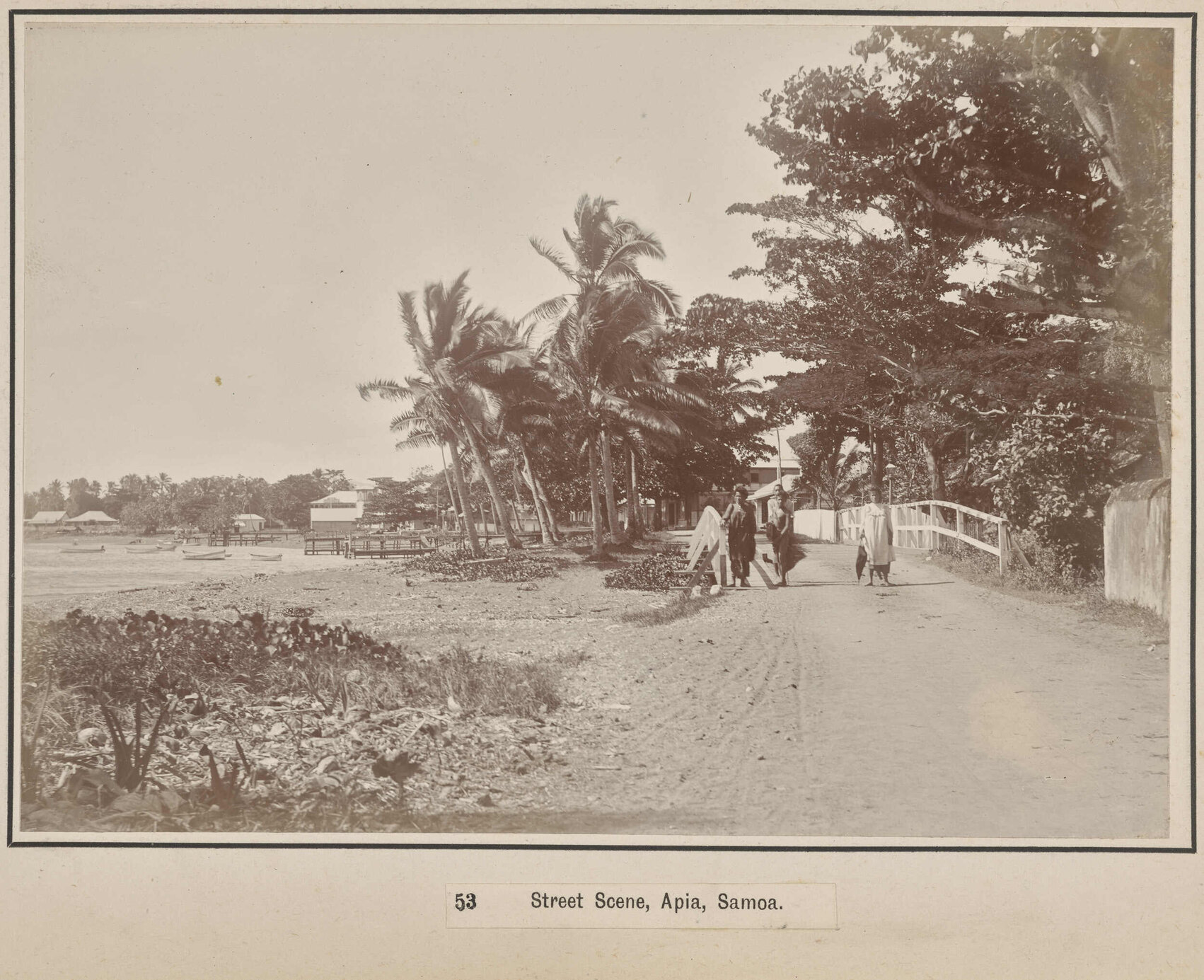 Street Scene, Apia, Samoa