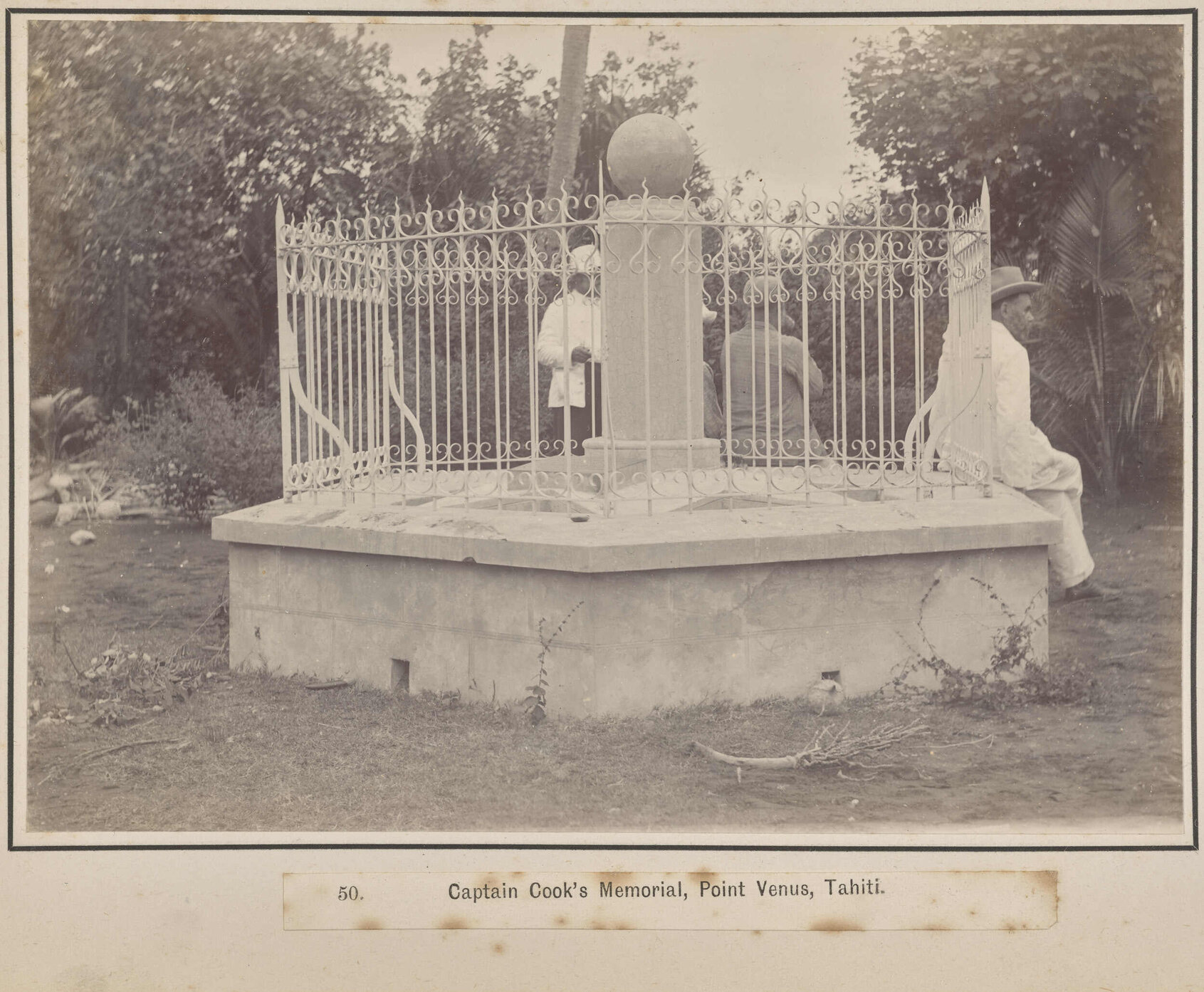 Captain Cook's Memorial, Point Venus, Tahiti