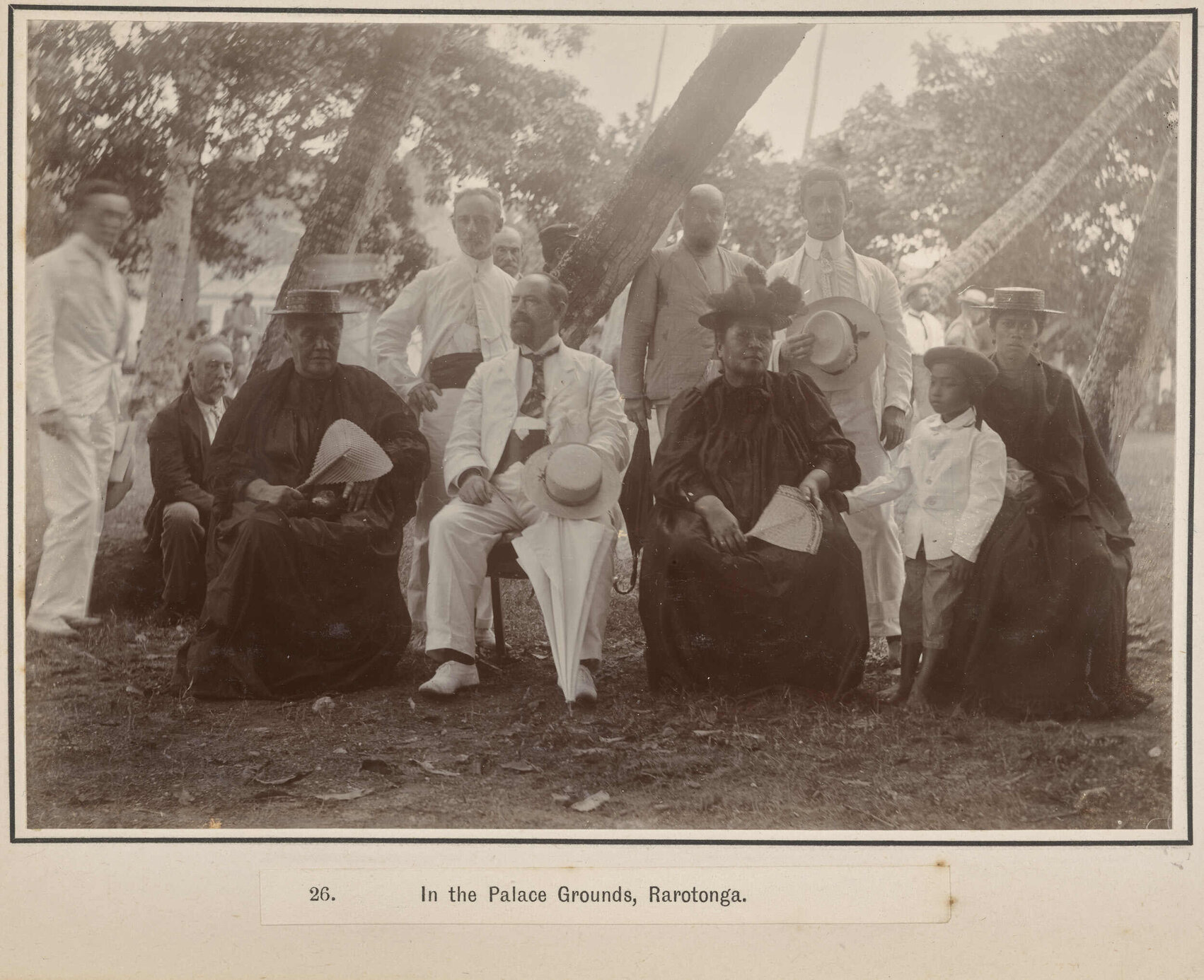 In the Palace Grounds, Rarotonga