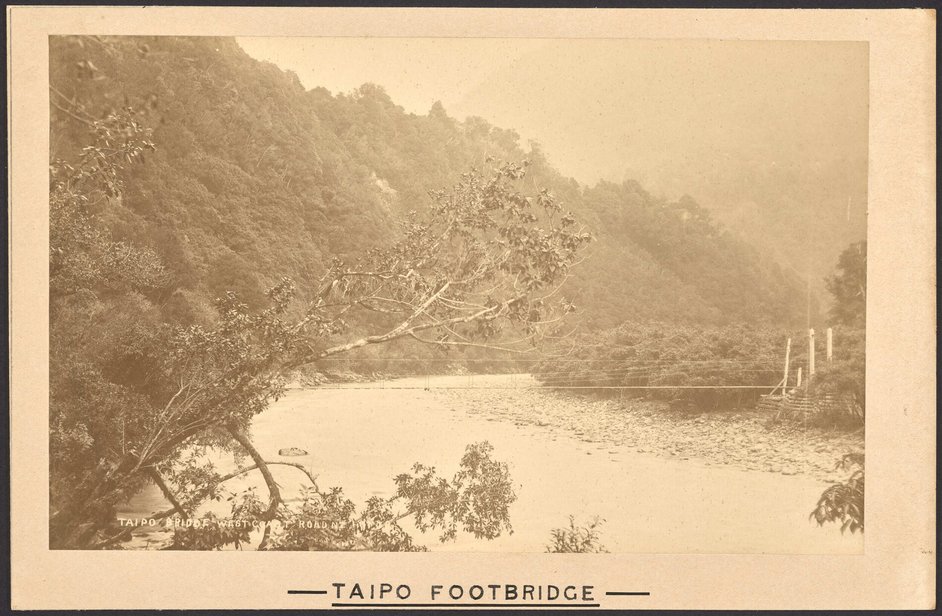 Taipo Bridge, West Coast Road N.Z.