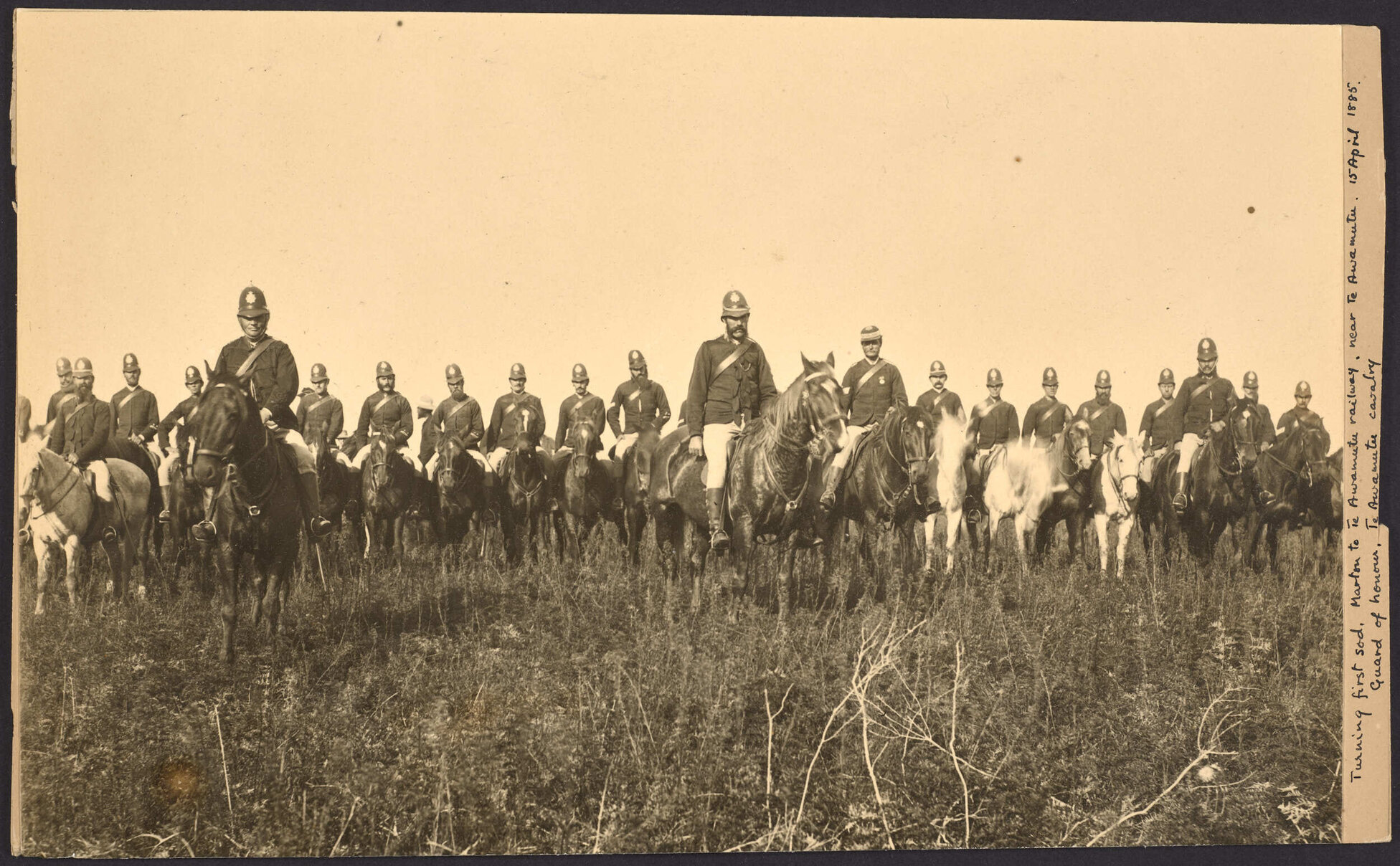 Guard of Honour, Te Awamutu Cavalry