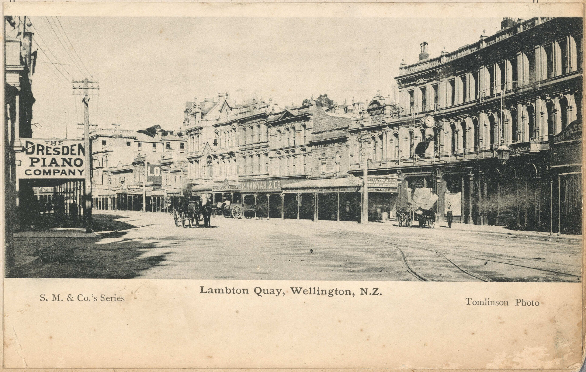 Lambton Quay, Wellington N.Z.