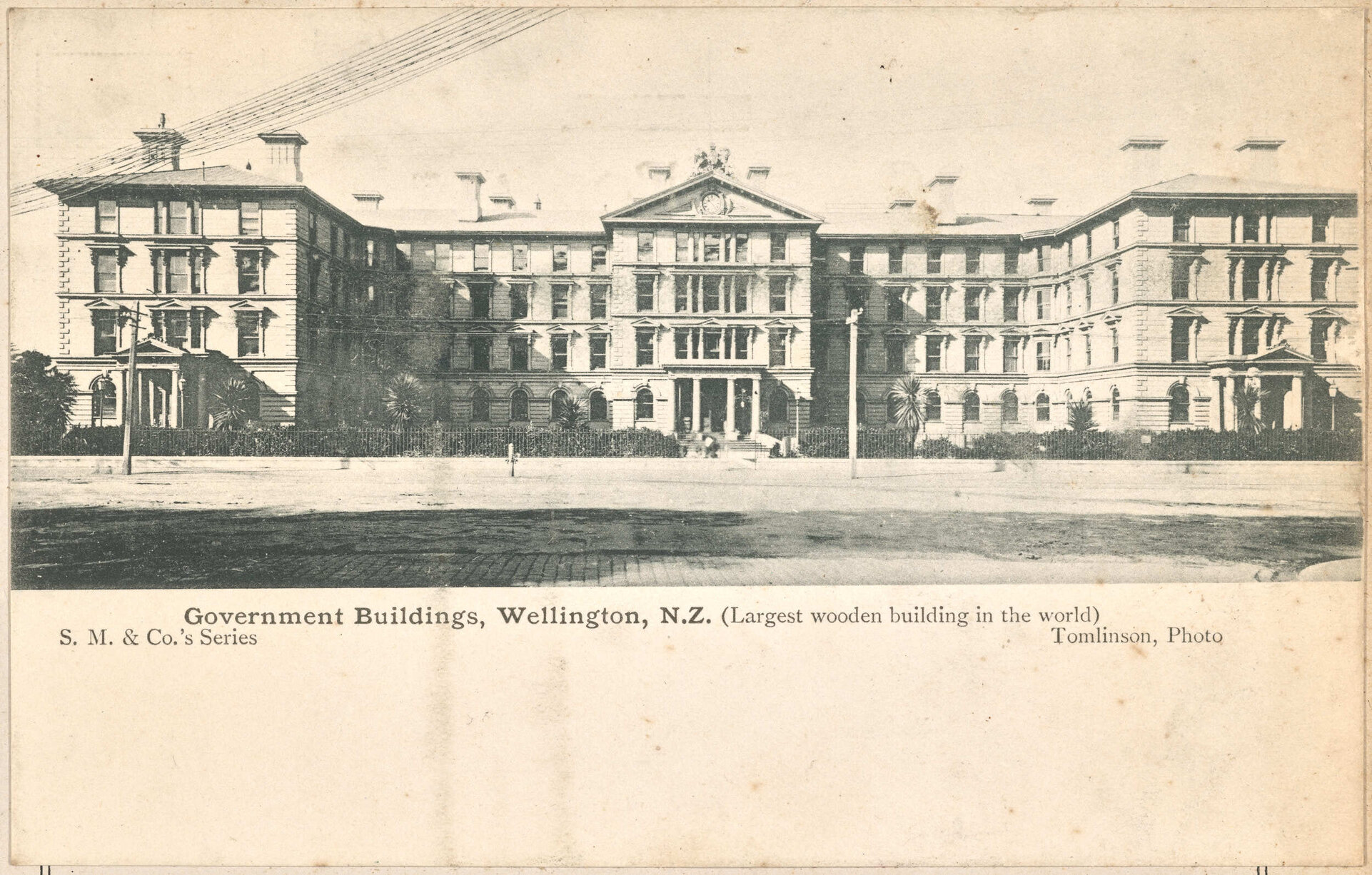 Government Buildings, Wellington N.Z.