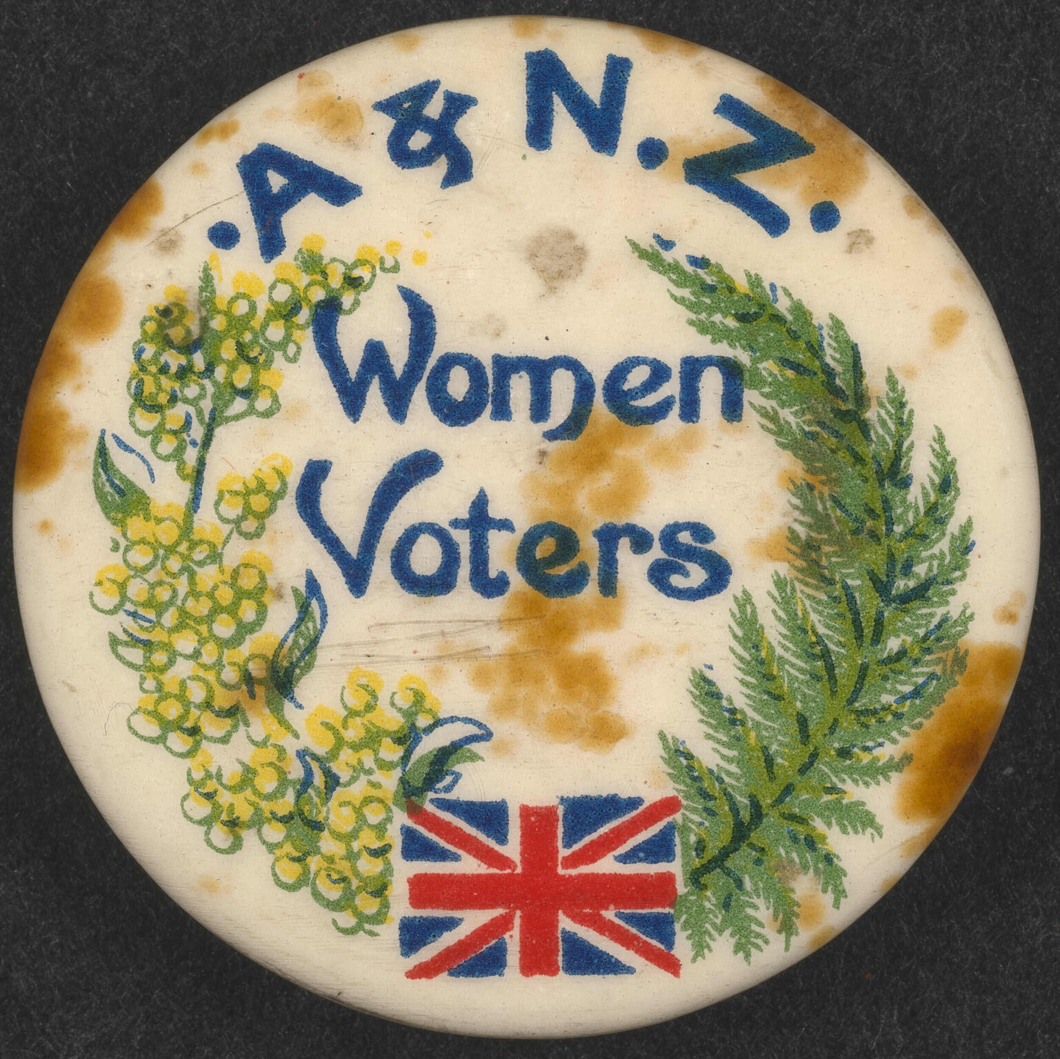 'A &amp; N.Z. Women Voters' badge