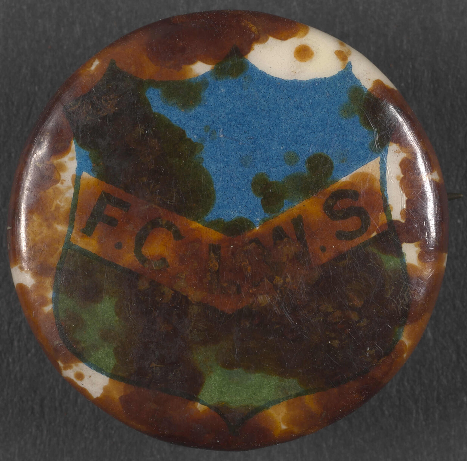 [Forward Cymric League for Women's Suffrage] badge
