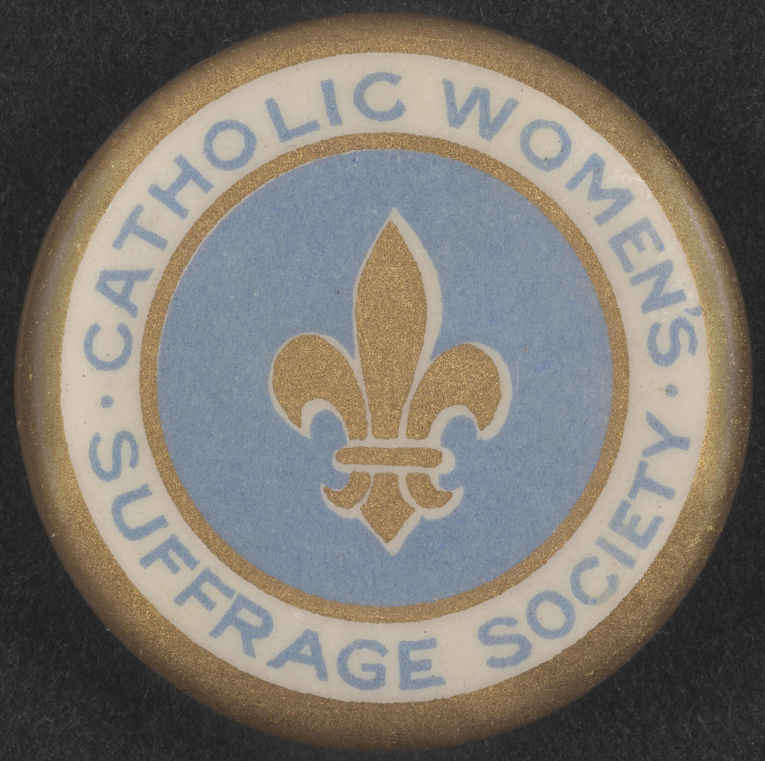 Catholic Women's Suffrage Society badge