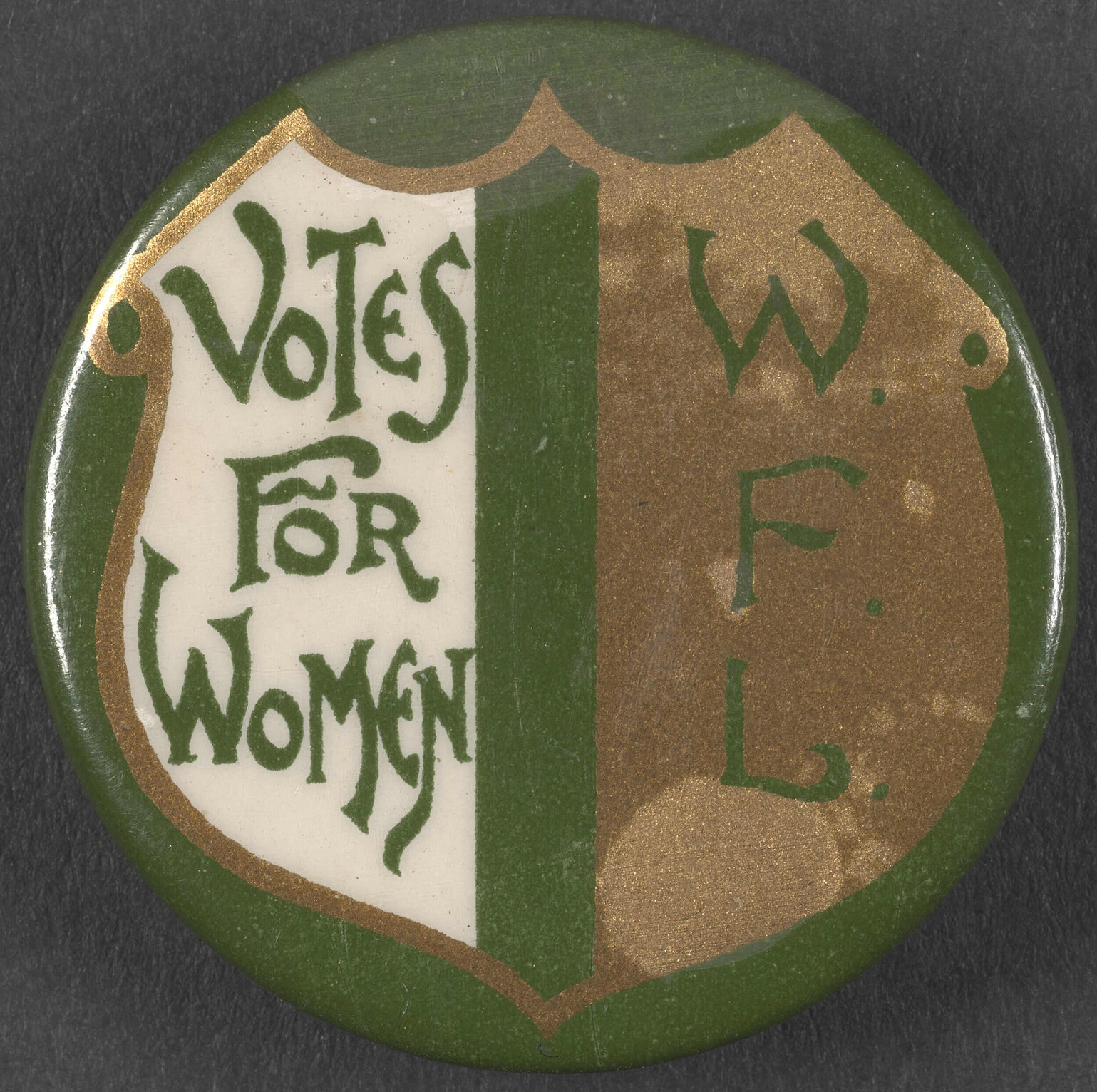 Votes for Women. [Women's Freedom League] badge