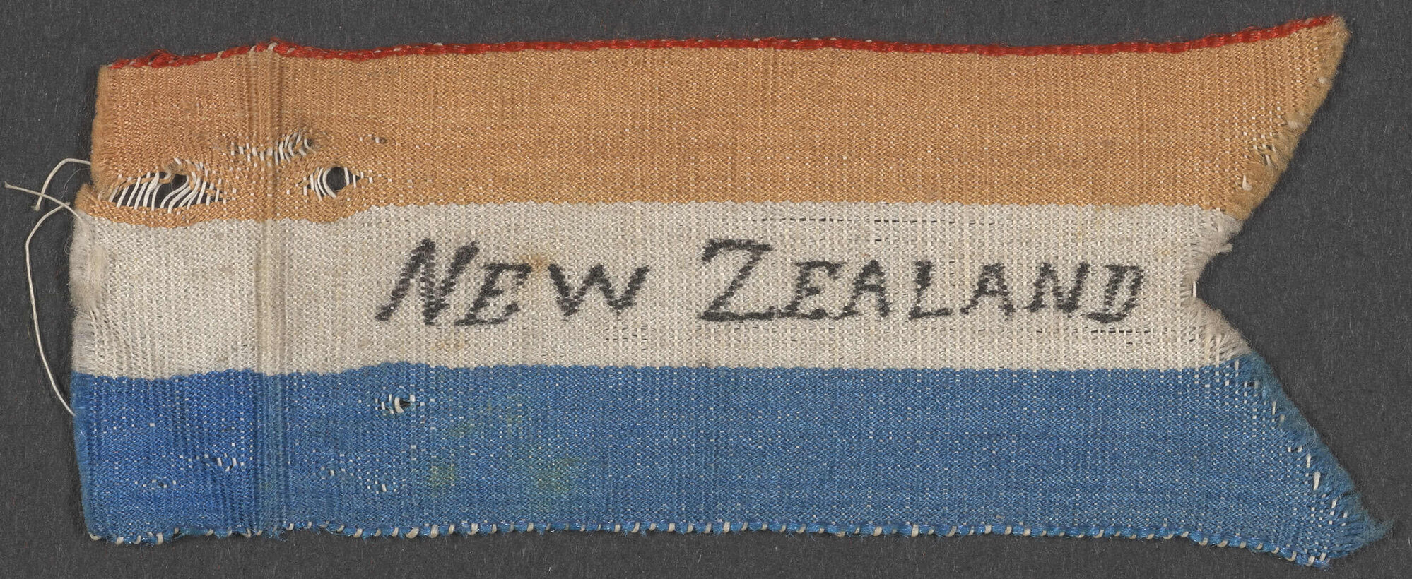 Red, white and blue ribbon