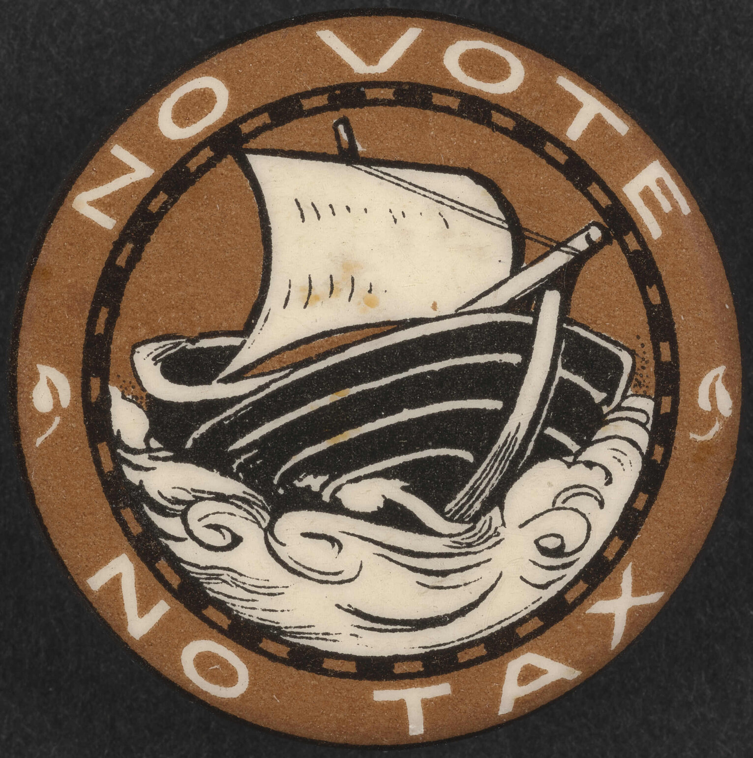 [Women's Tax Resistance League] badge
